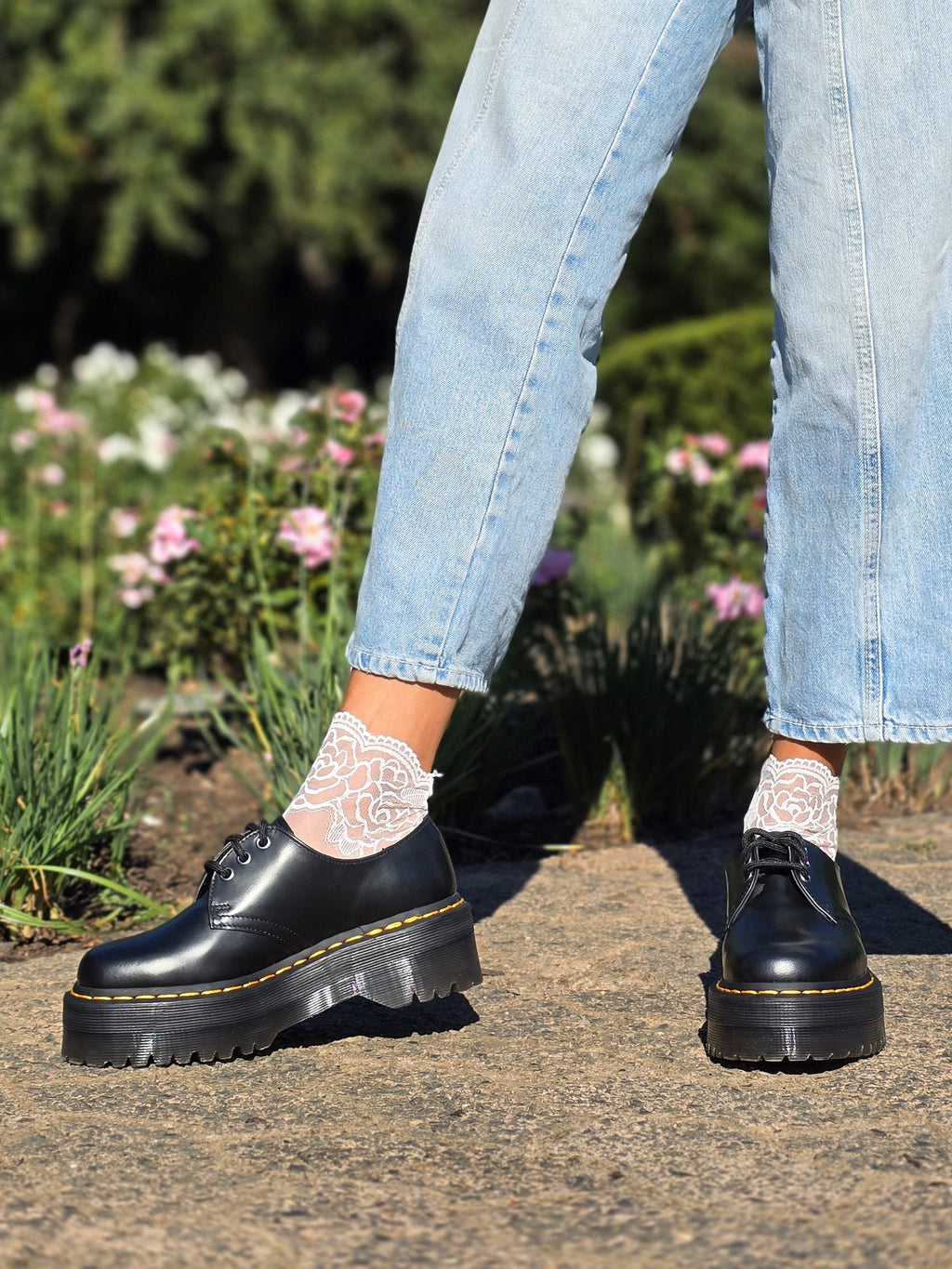 DR. MARTENS 1461 QUAD BLACK SMOOTH
