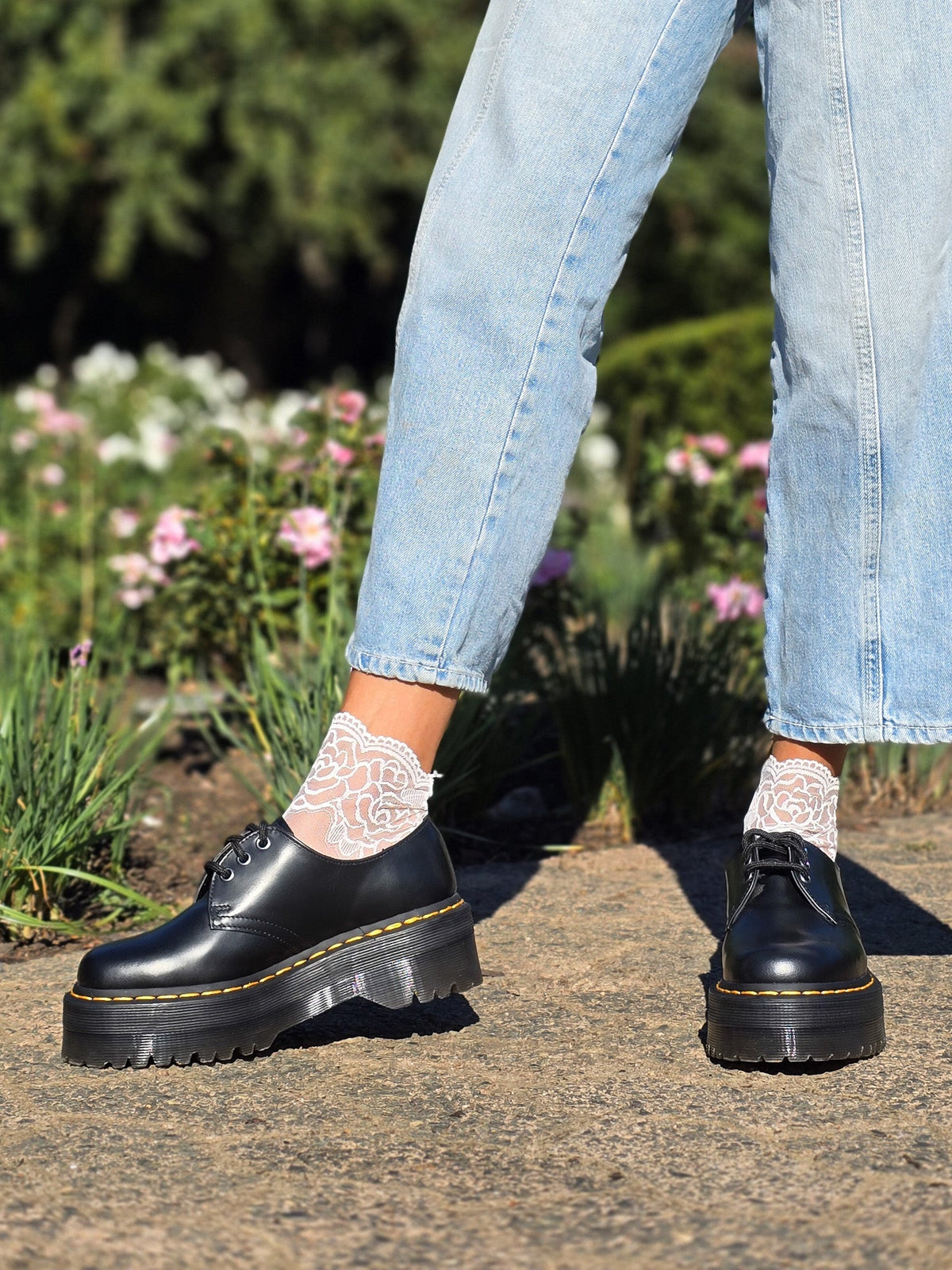 DR. MARTENS 1461 QUAD BLACK SMOOTH
