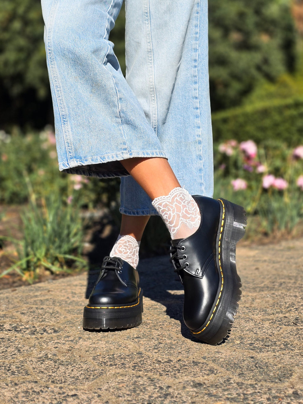 DR. MARTENS 1461 QUAD BLACK SMOOTH