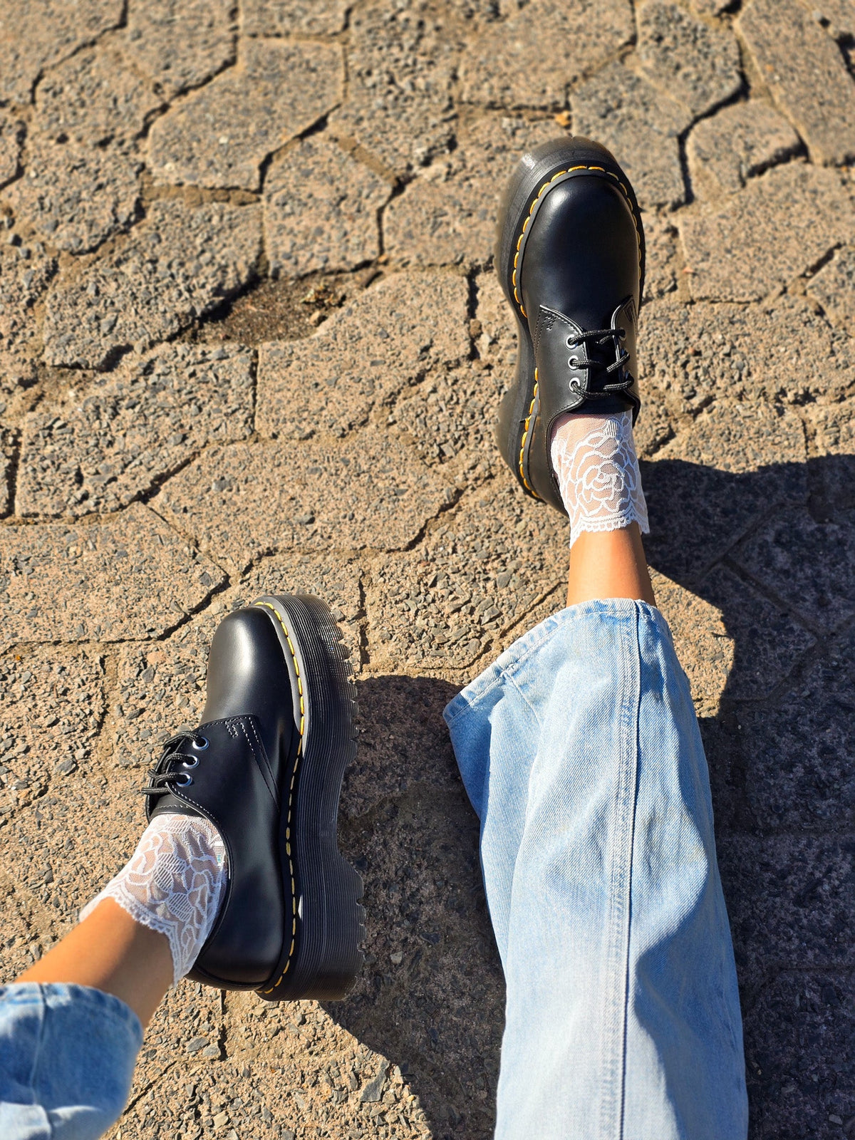 DR. MARTENS 1461 QUAD BLACK SMOOTH