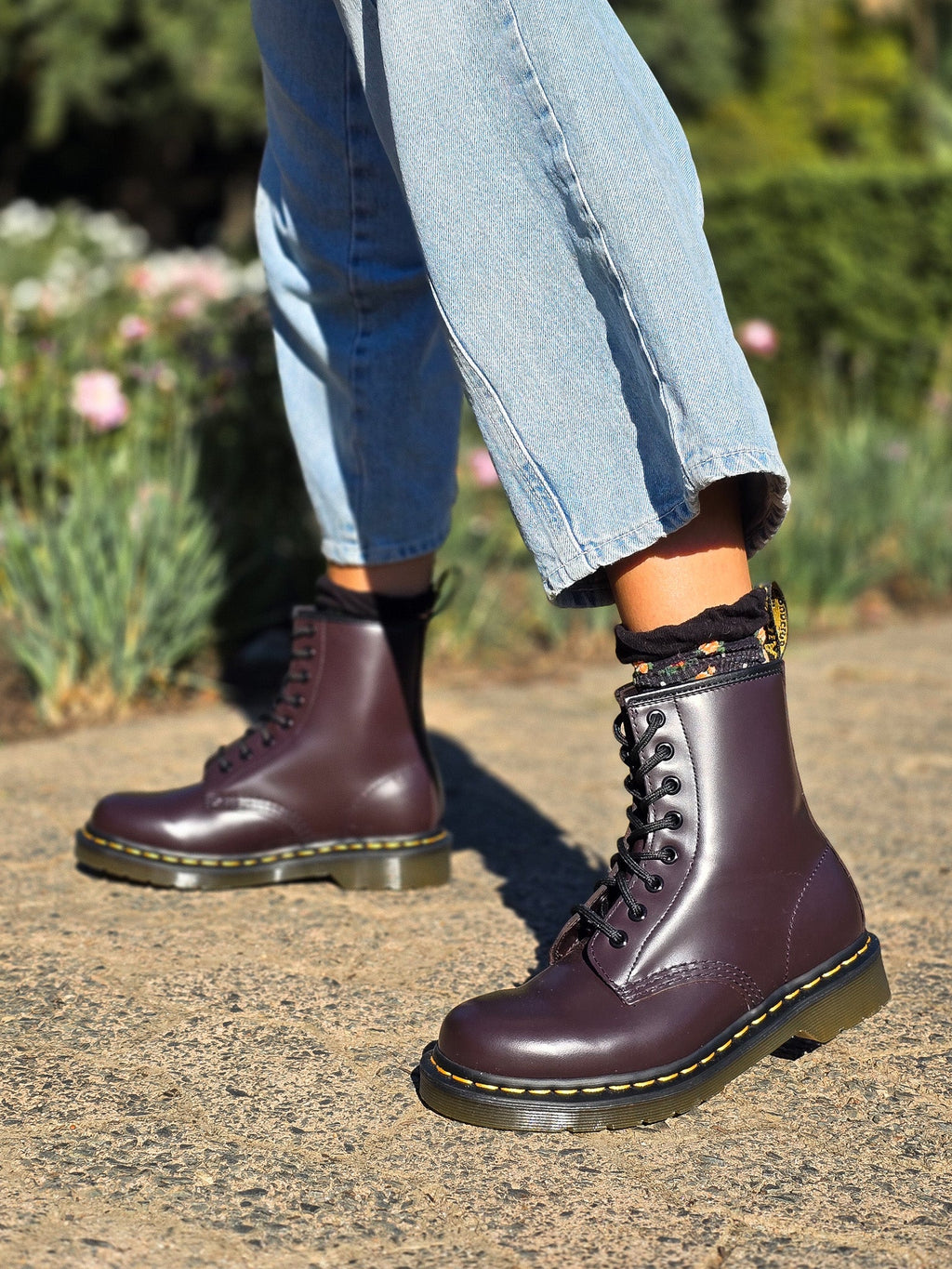 DR. MARTENS 1460 BURGUNDY SMOOTH