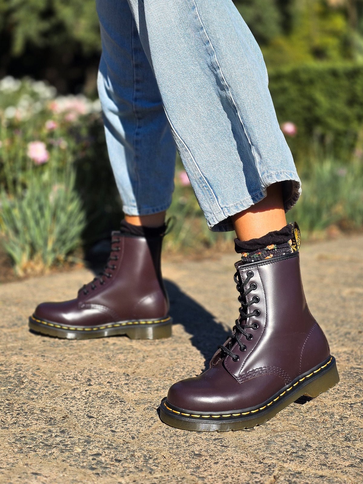 DR. MARTENS 1460 BURGUNDY SMOOTH
