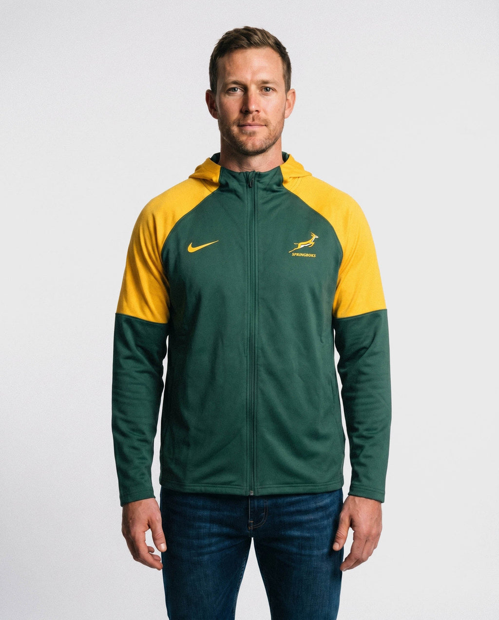 Springboks Nike Mens Windrunner Jacket Gorge Green