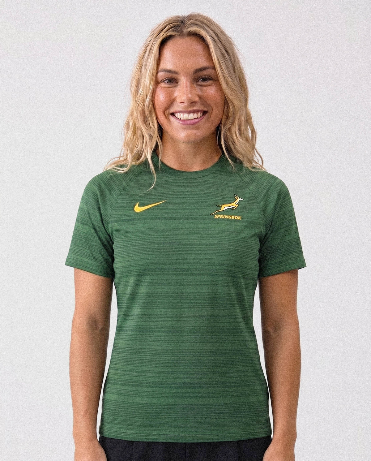 Springboks Nike Mens Training Short Sleeve Top Gorge Green