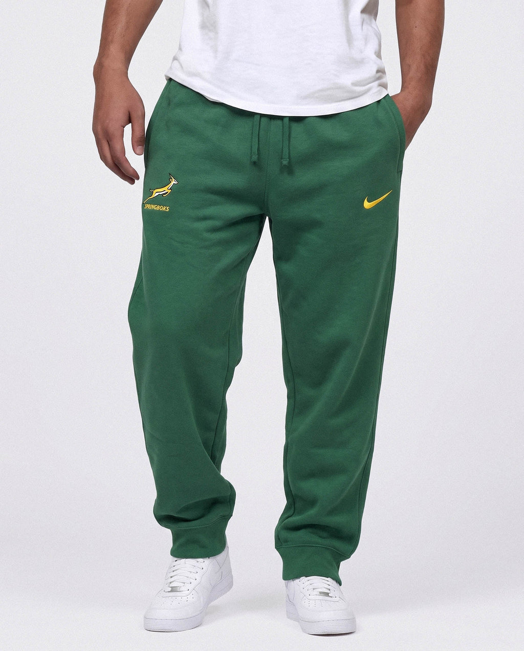 Springboks Nike Mens French Terry Pant Gorge Green