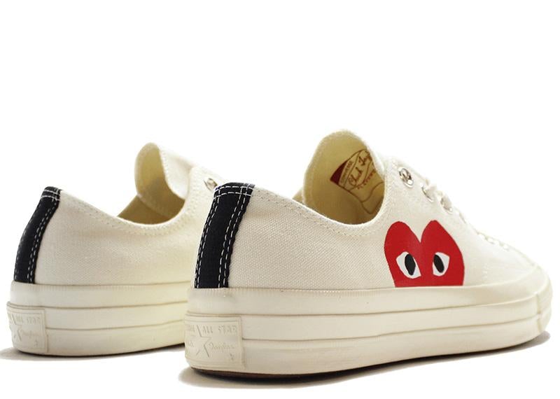 Converse Chuck Taylor All-Star 70s Ox Comme des Garcons PLAY White Low