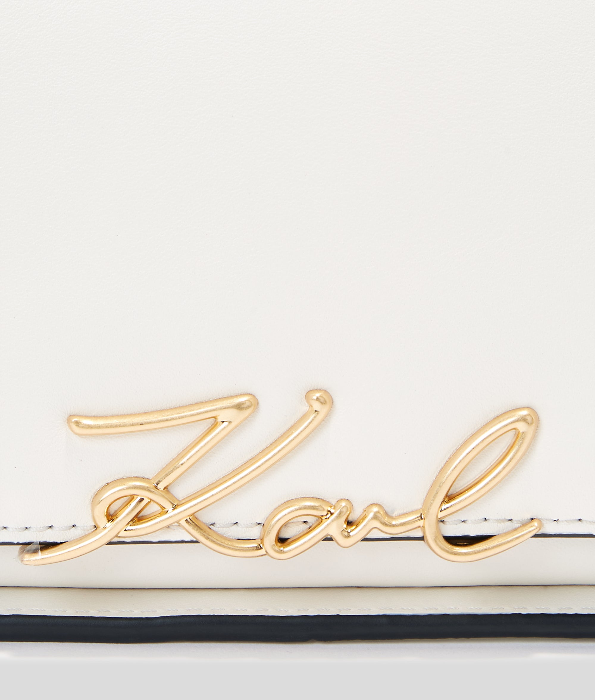 K/Signature two-way crossbody bag