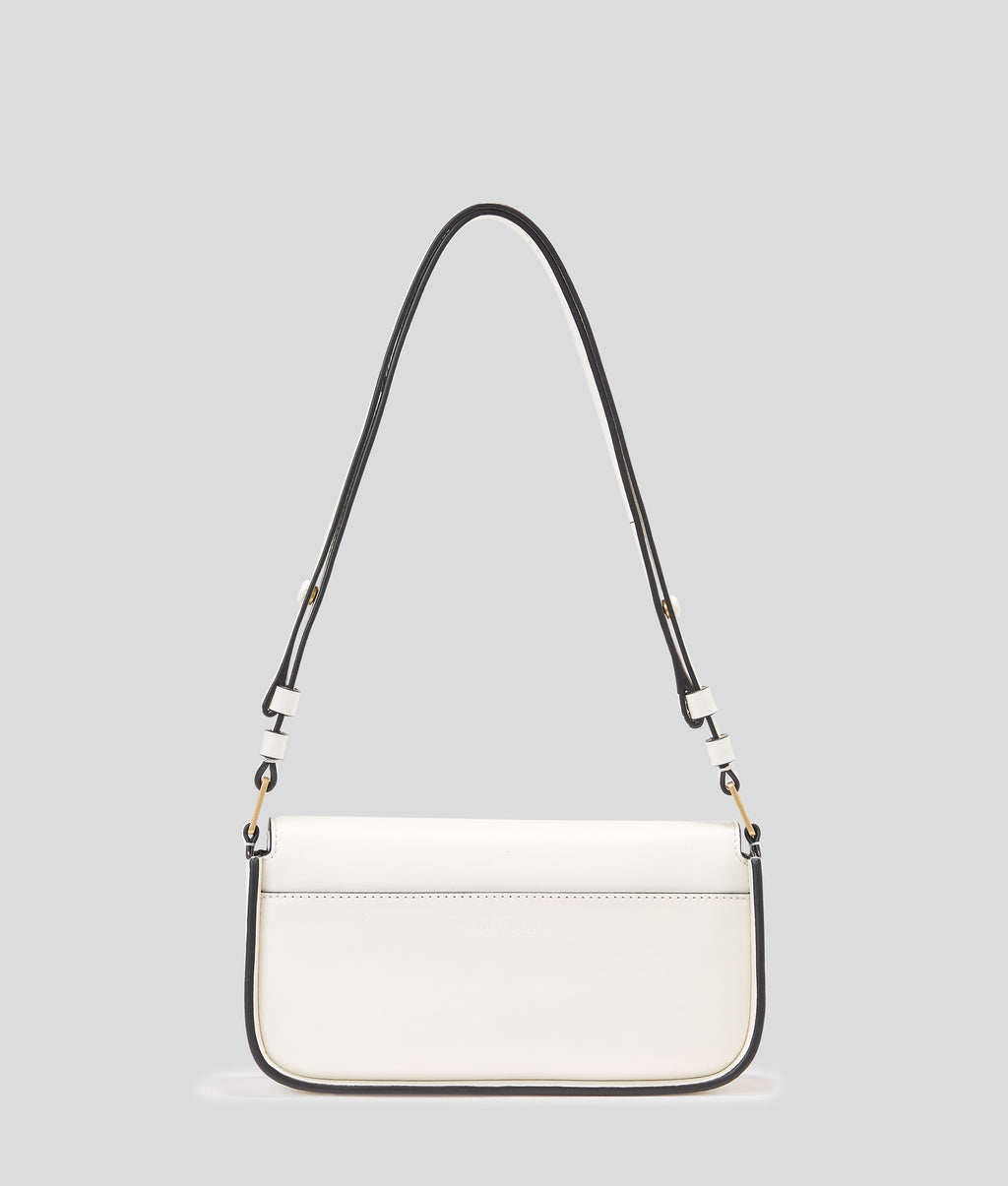 K/Signature two-way crossbody bag