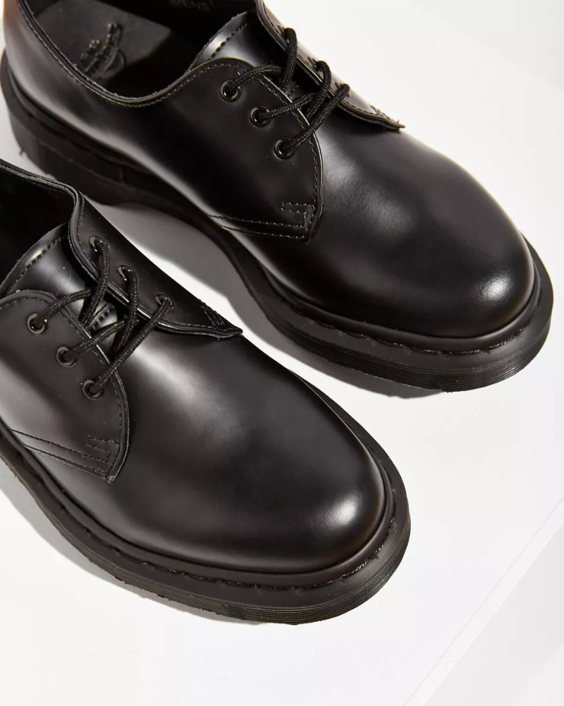 DR. MARTENS 1461 BLACK SMOOTH MONO