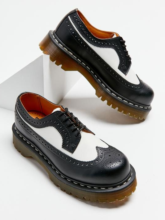 DR. MARTENS 3989 BLACK WHITE