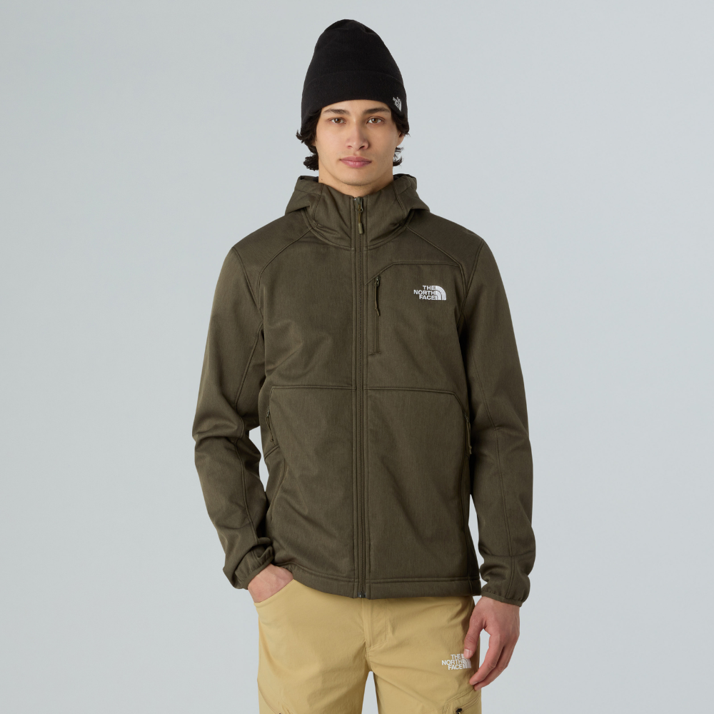 MEN'S QUEST HOODED SOFTSHELL JACKET
