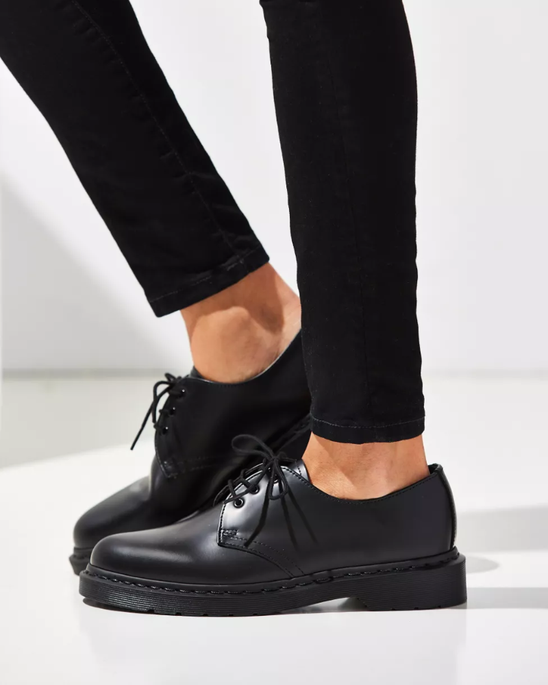 DR. MARTENS 1461 BLACK SMOOTH MONO