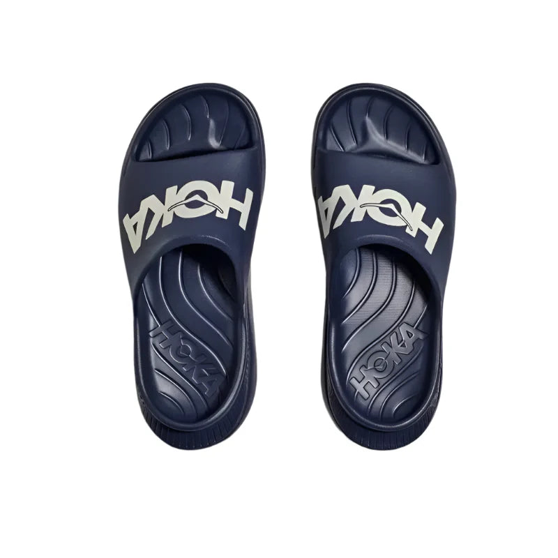U Ora Athletic  Slide - Navy/White