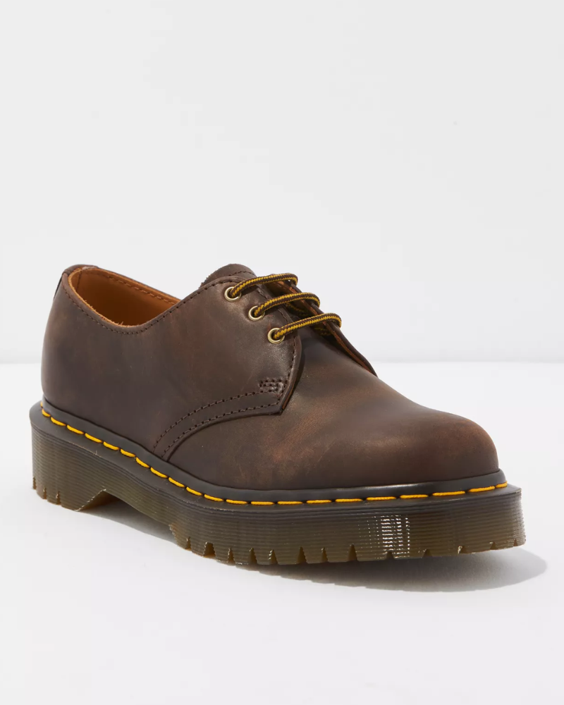 DR. MARTENS 1461 BEX AZTEC CRAZY HORSE BROWN