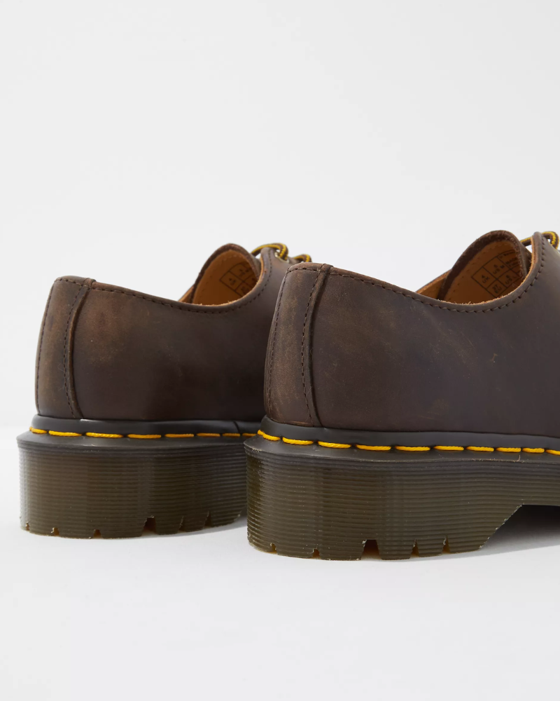 DR. MARTENS 1461 BEX AZTEC CRAZY HORSE BROWN
