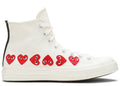 Converse Chuck Taylor All-Star 70s Hi Comme des Garcons Play Multi-Heart White 2018 Men