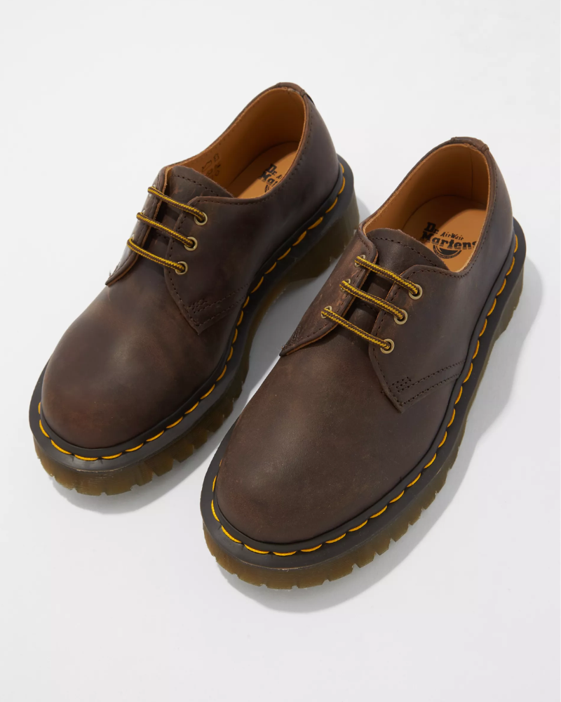 DR. MARTENS 1461 BEX AZTEC CRAZY HORSE BROWN