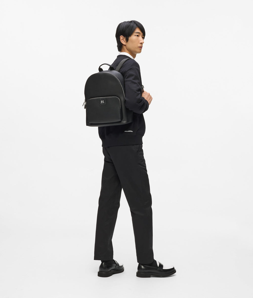 K/Monogram leather backpack