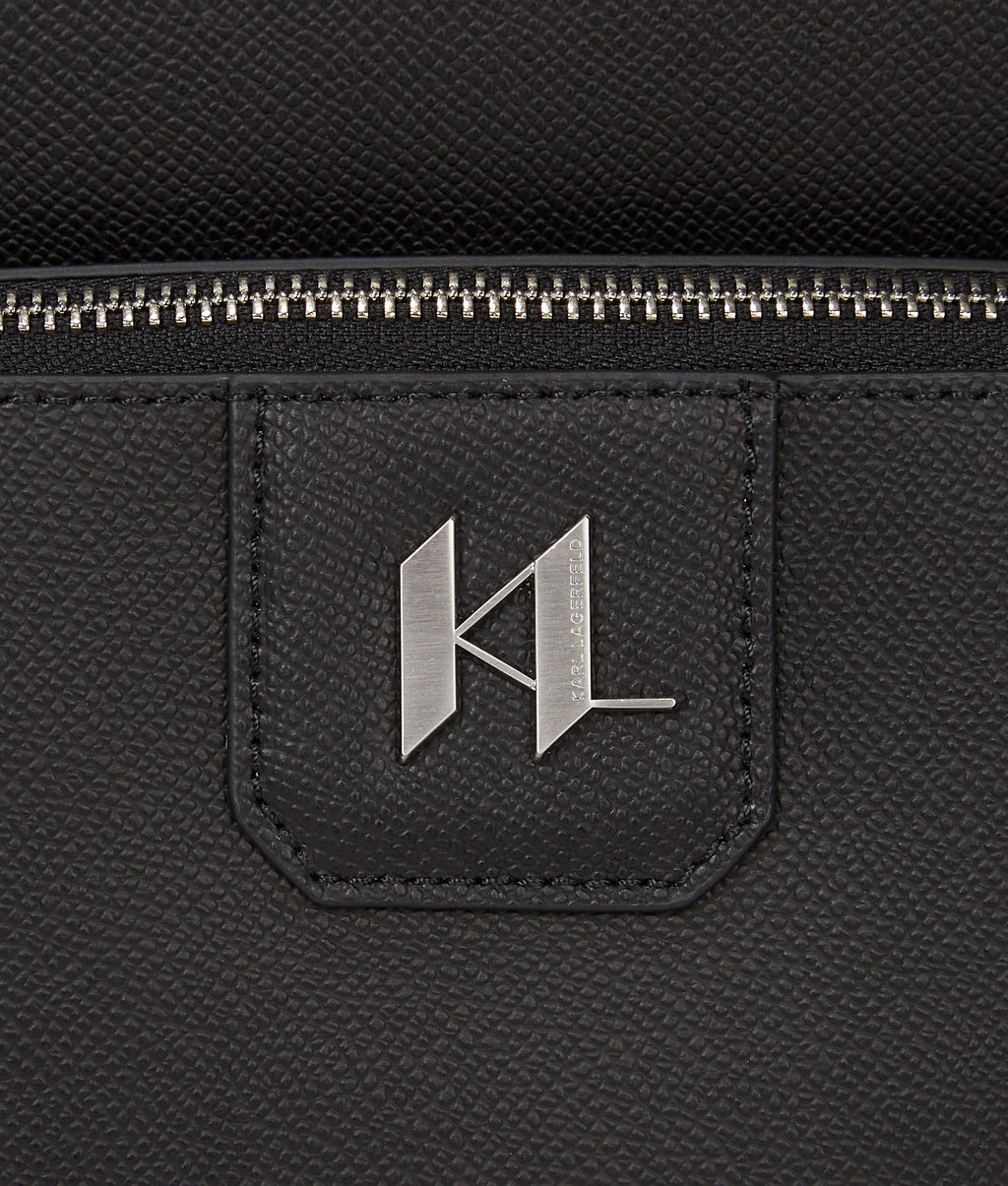 K/Monogram leather backpack