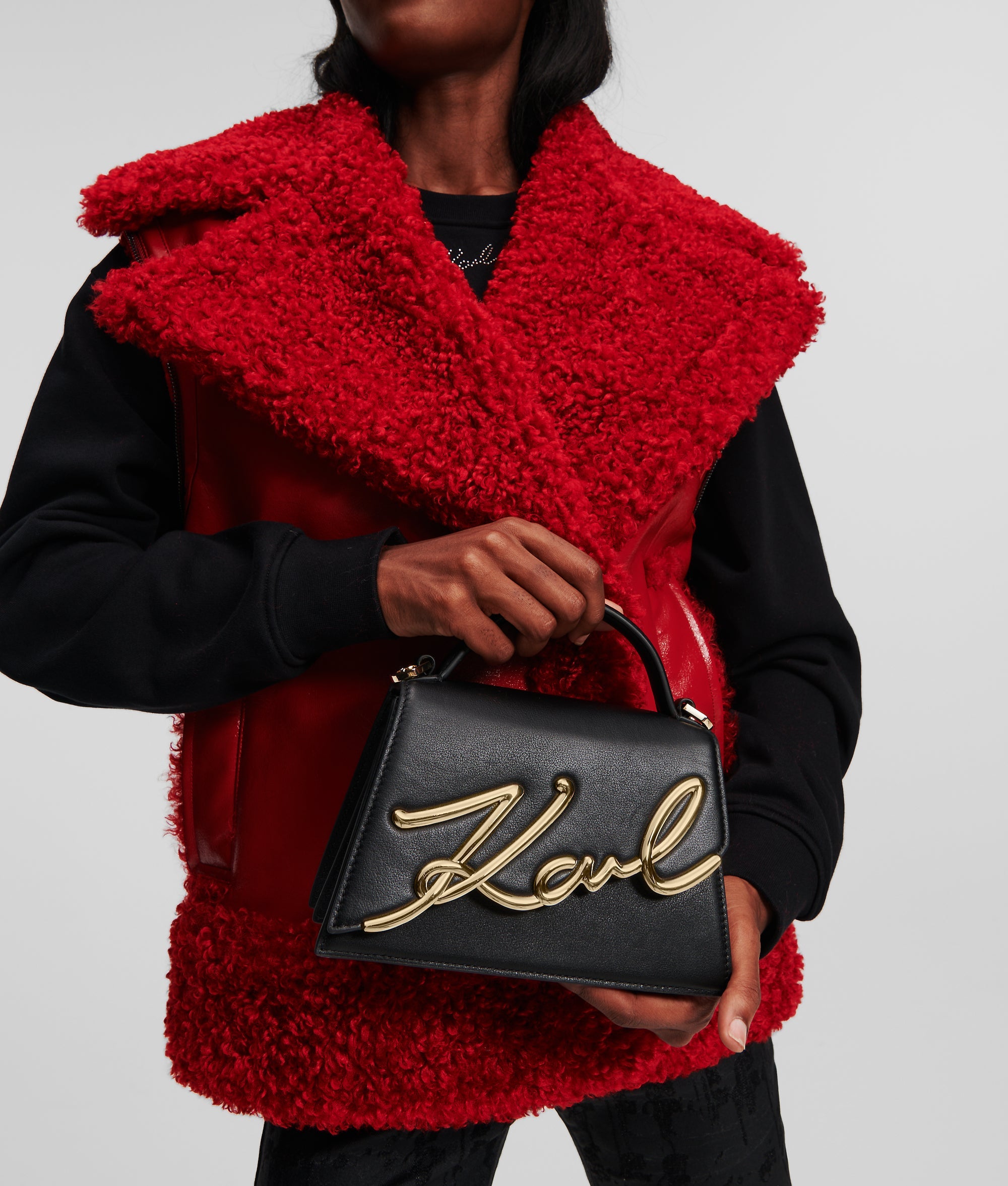 K/Signature small crossbody bag