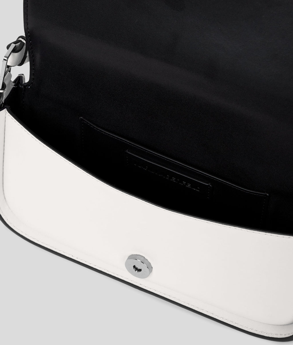 K/Signature two-way crossbody bag