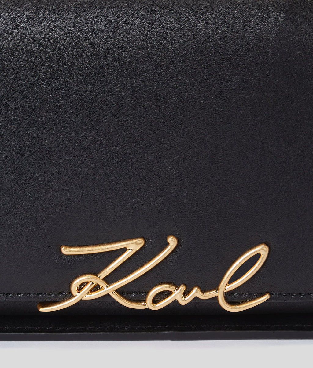K/Signature two-way crossbody bag