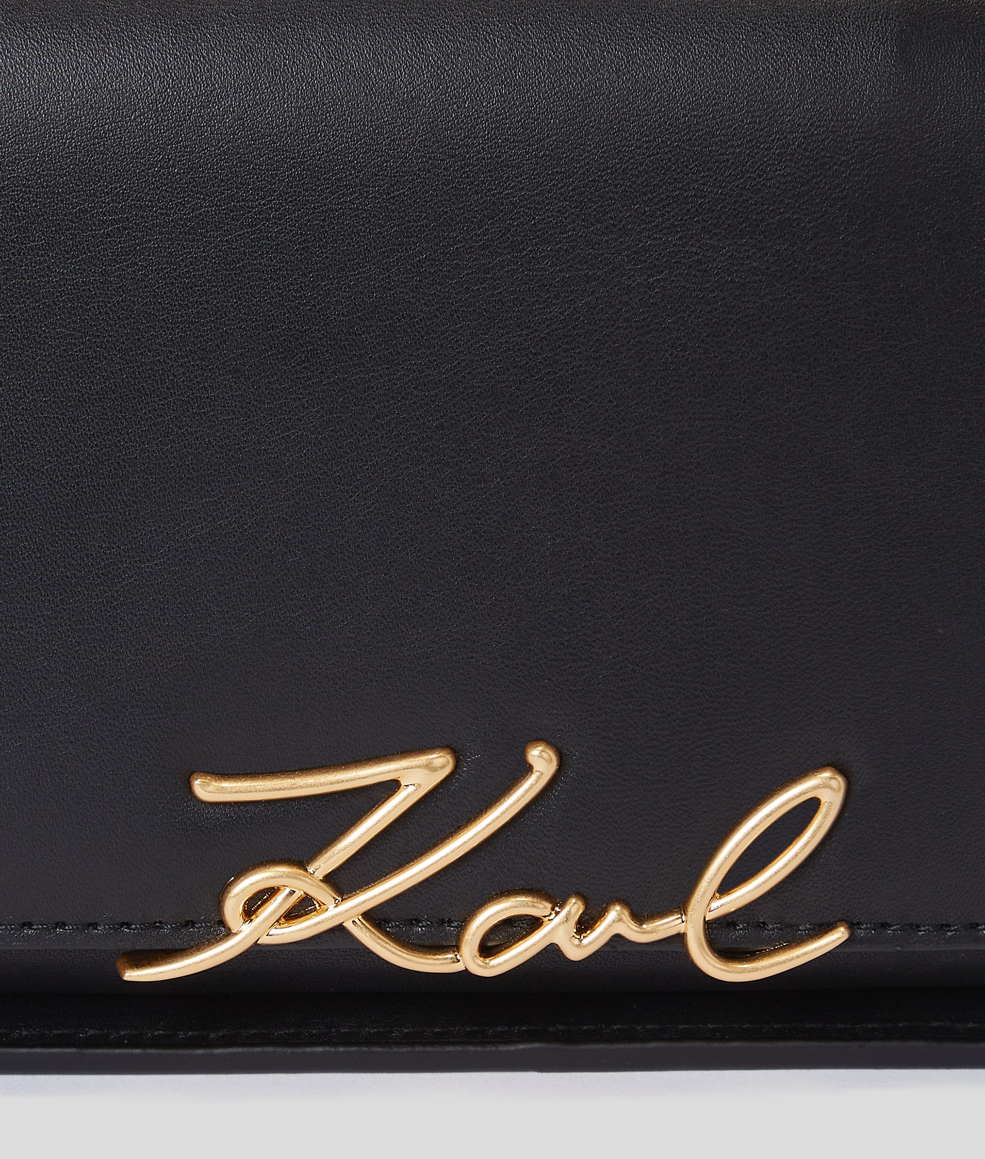K/Signature two-way crossbody bag