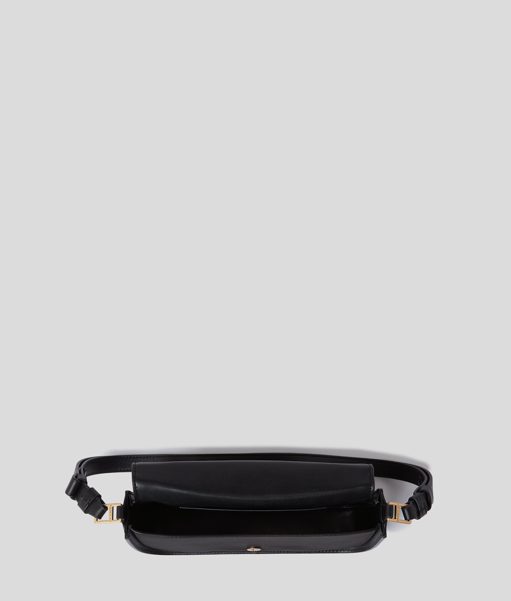 K/Signature two-way crossbody bag