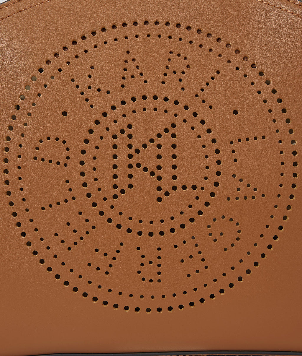 K/Circle perforated small tote bag