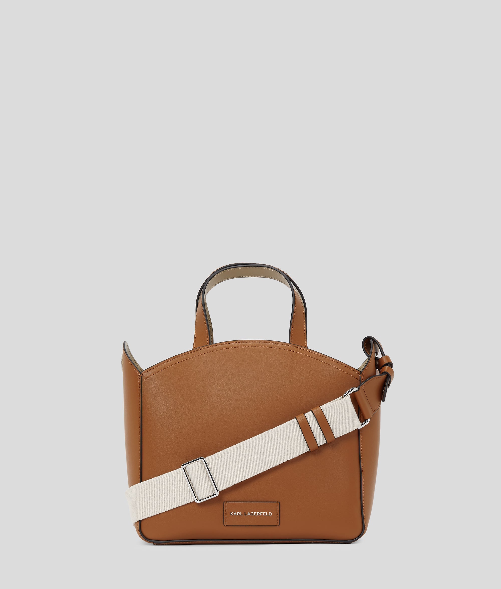 K/Circle perforated small tote bag