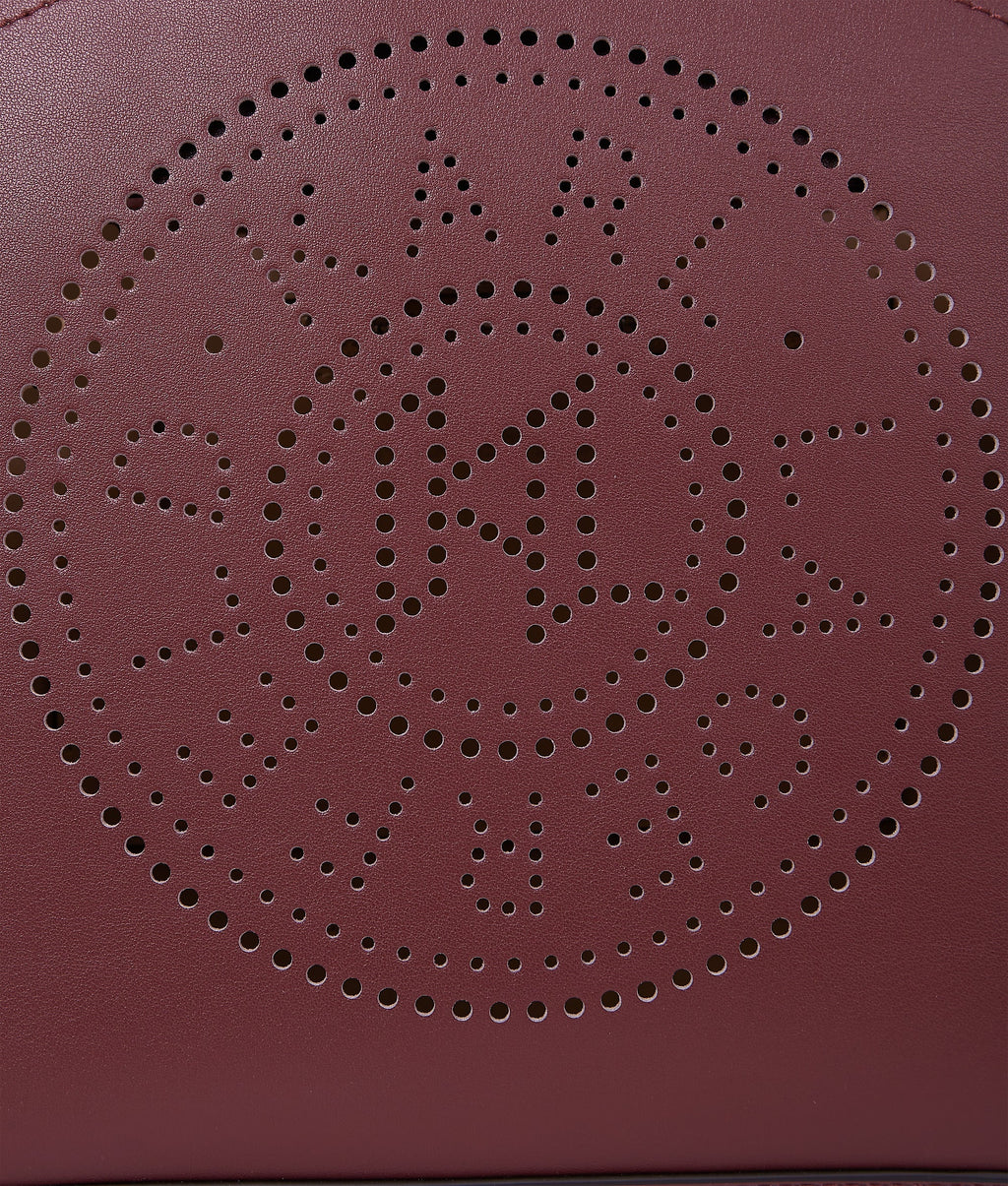 K/Circle perforated small tote bag