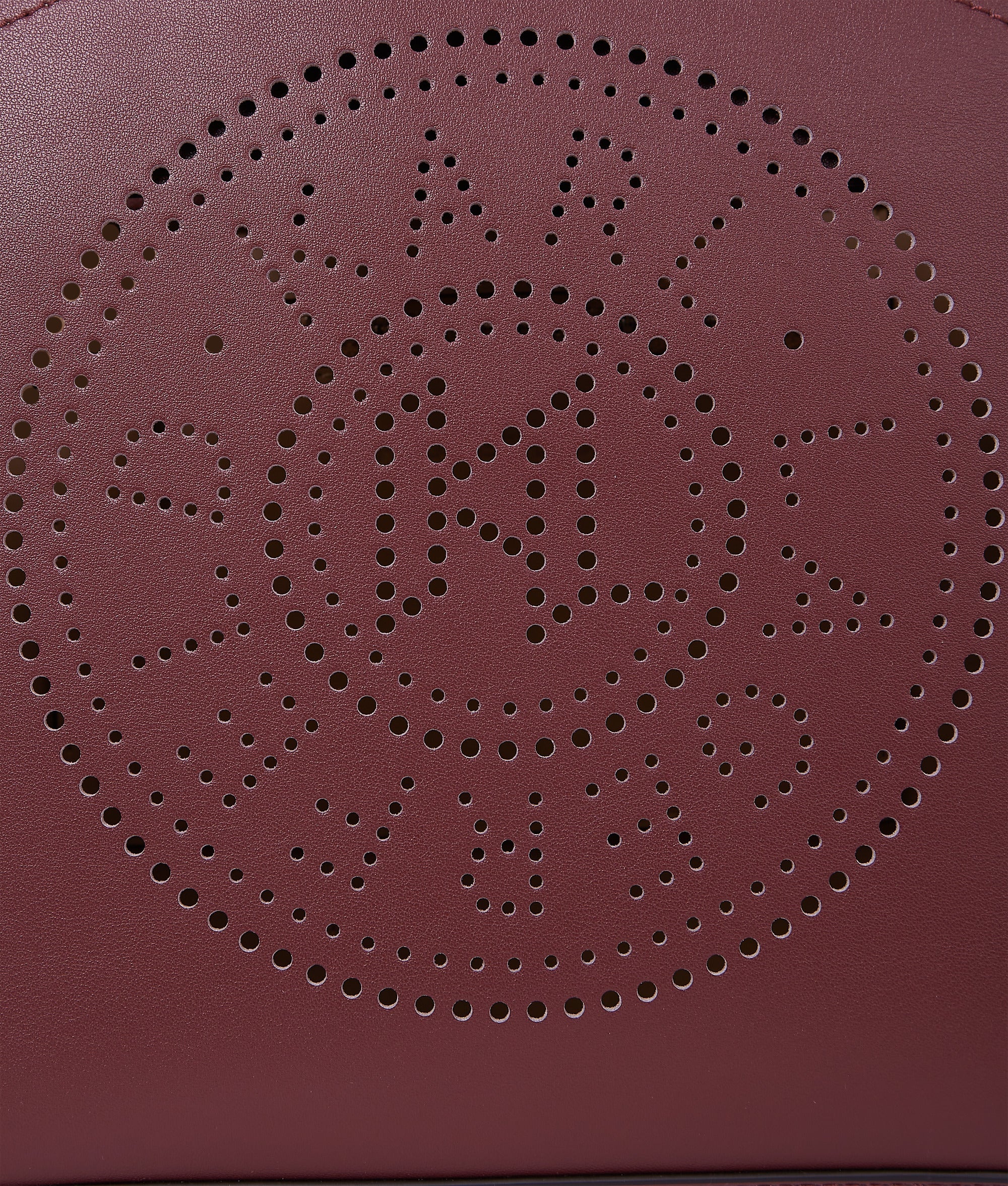 K/Circle perforated small tote bag