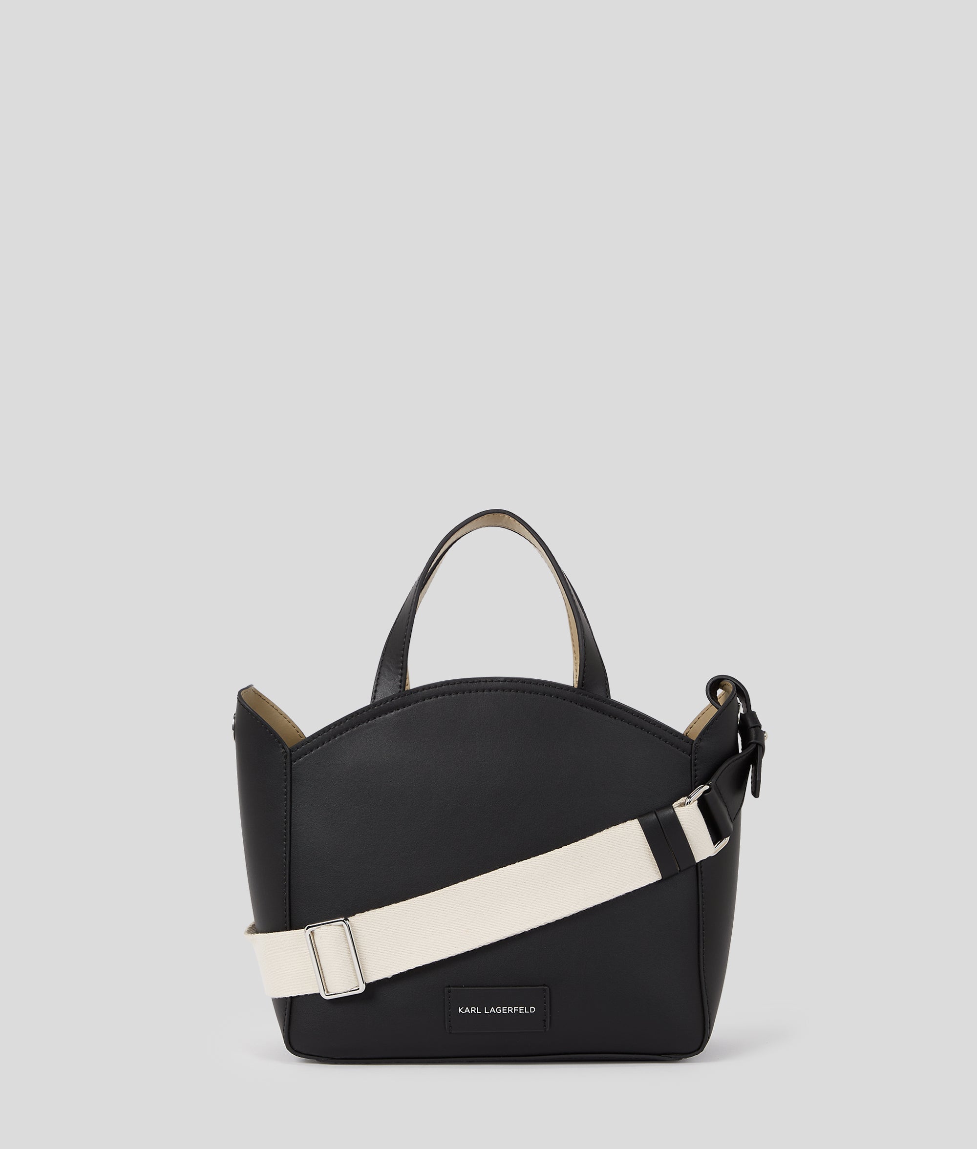 K/Circle perforated small tote bag