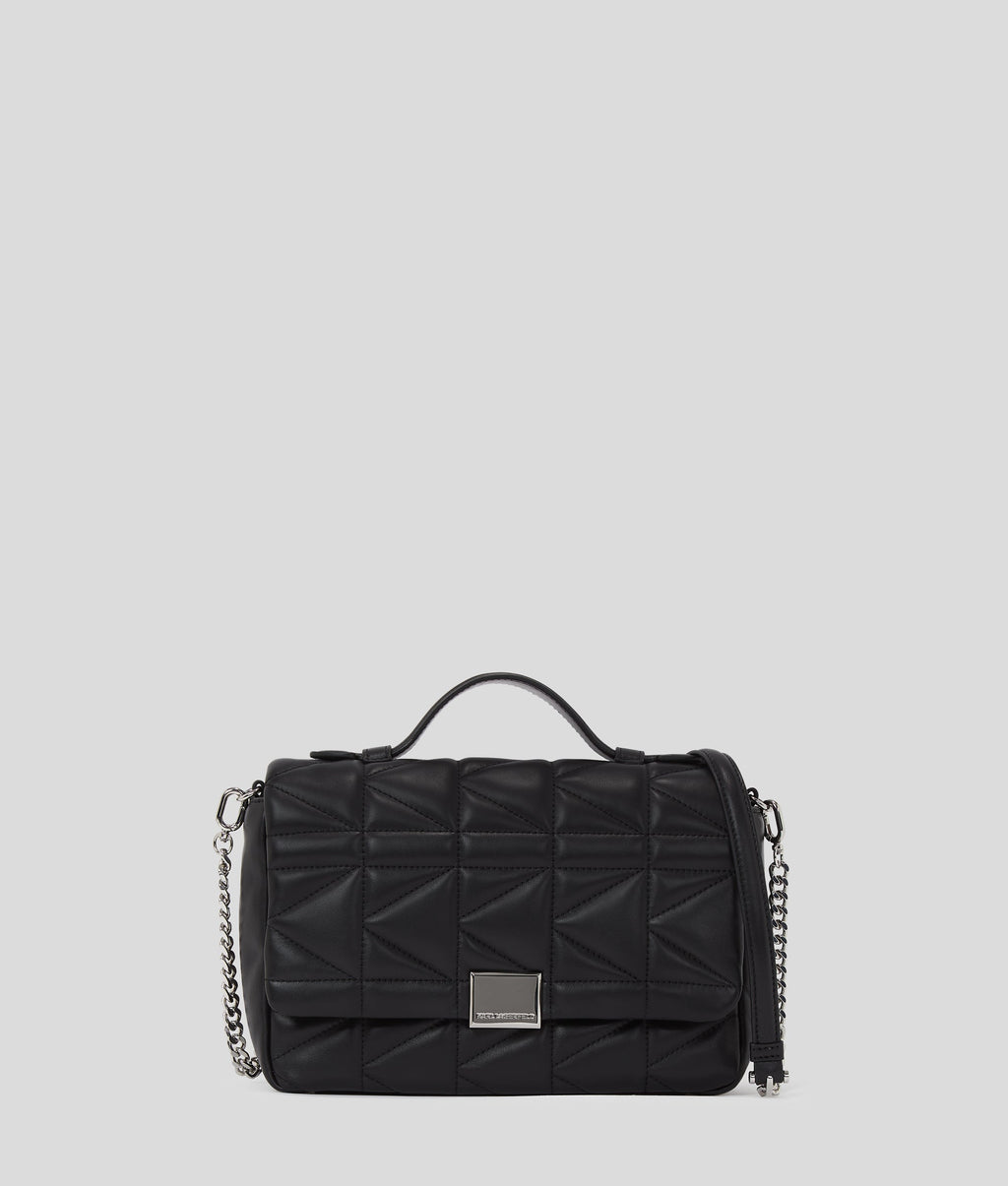 K/KUILT crossbody top handle bag