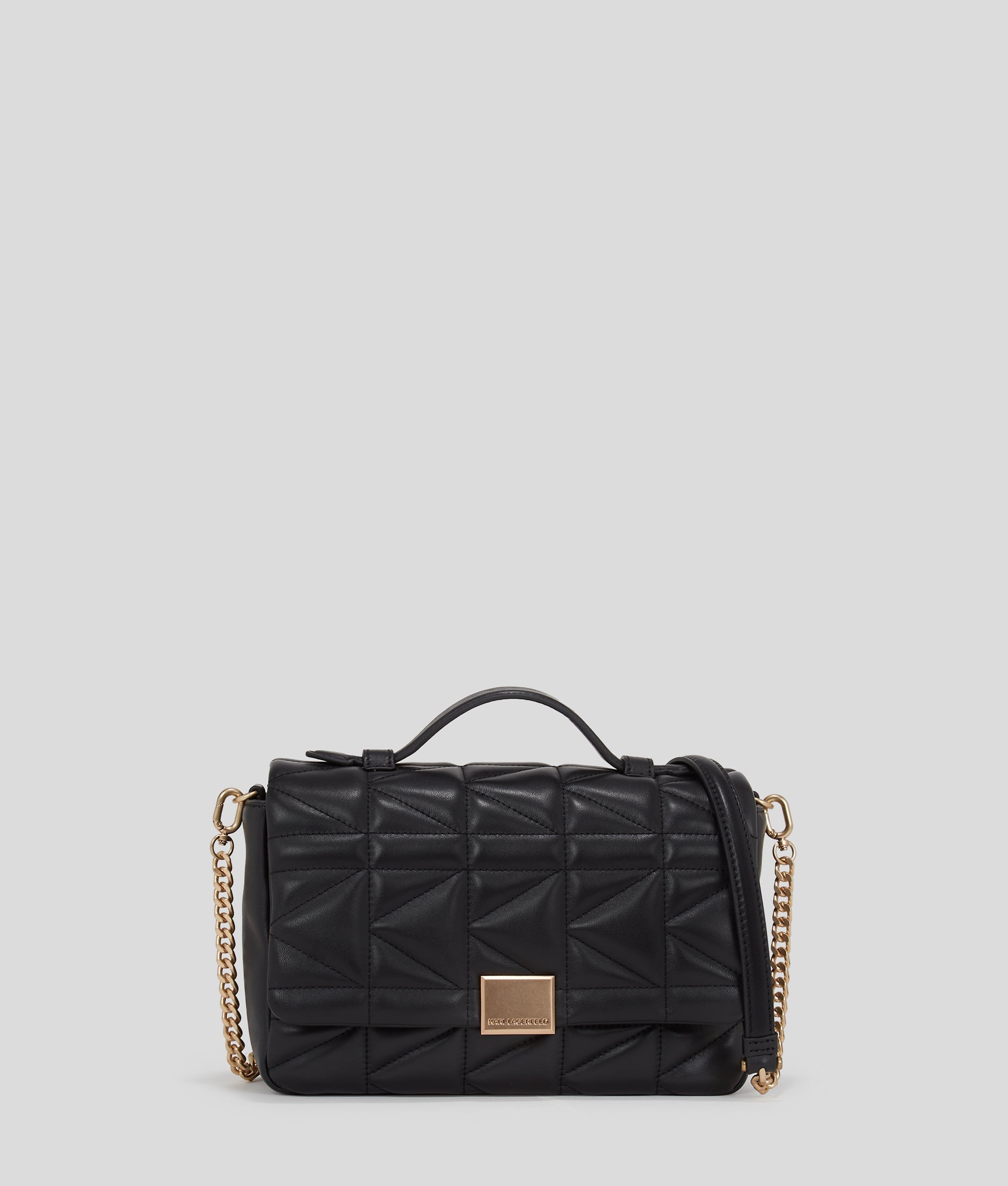 K/KUILT crossbody top handle bag