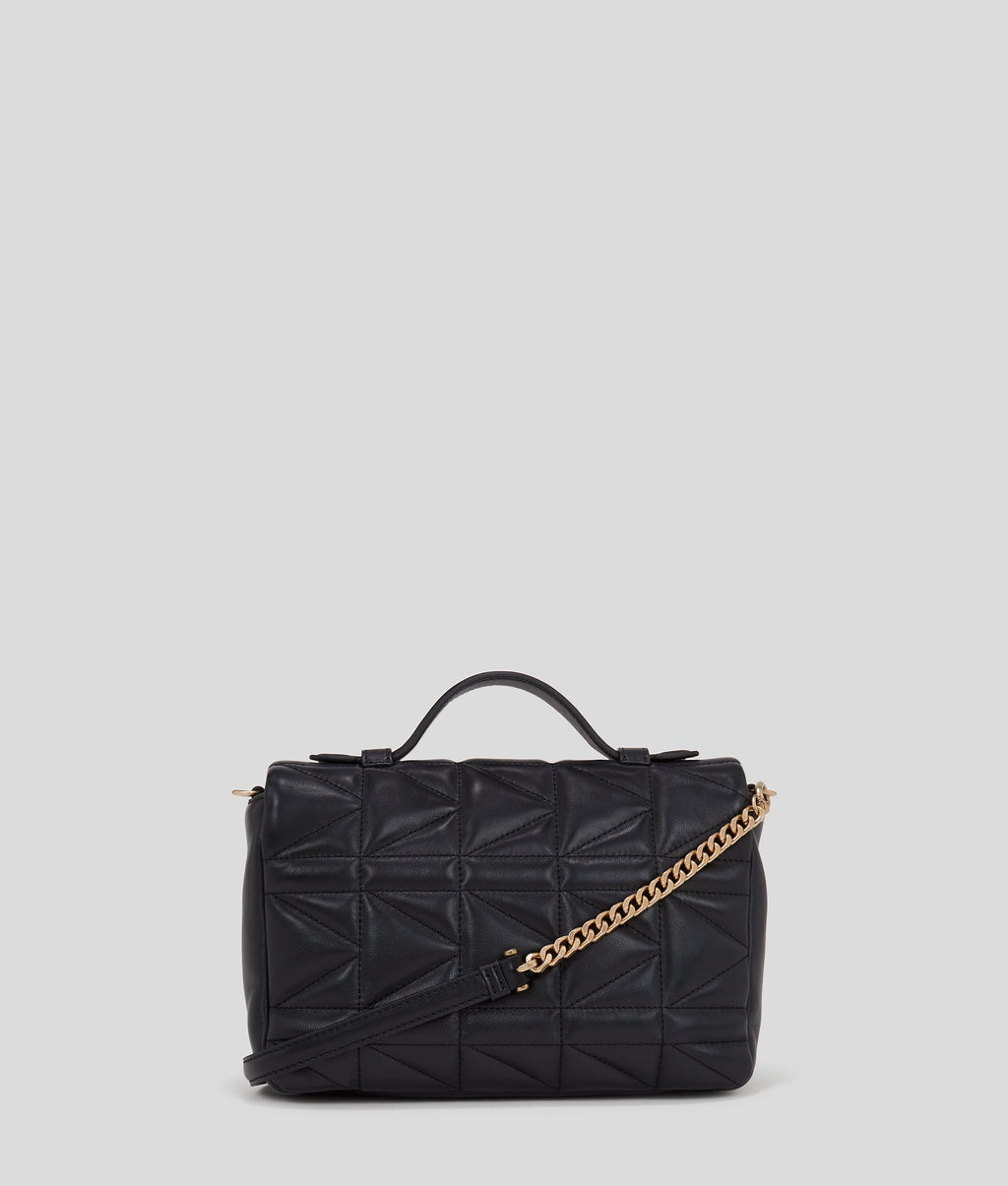 K/KUILT crossbody top handle bag