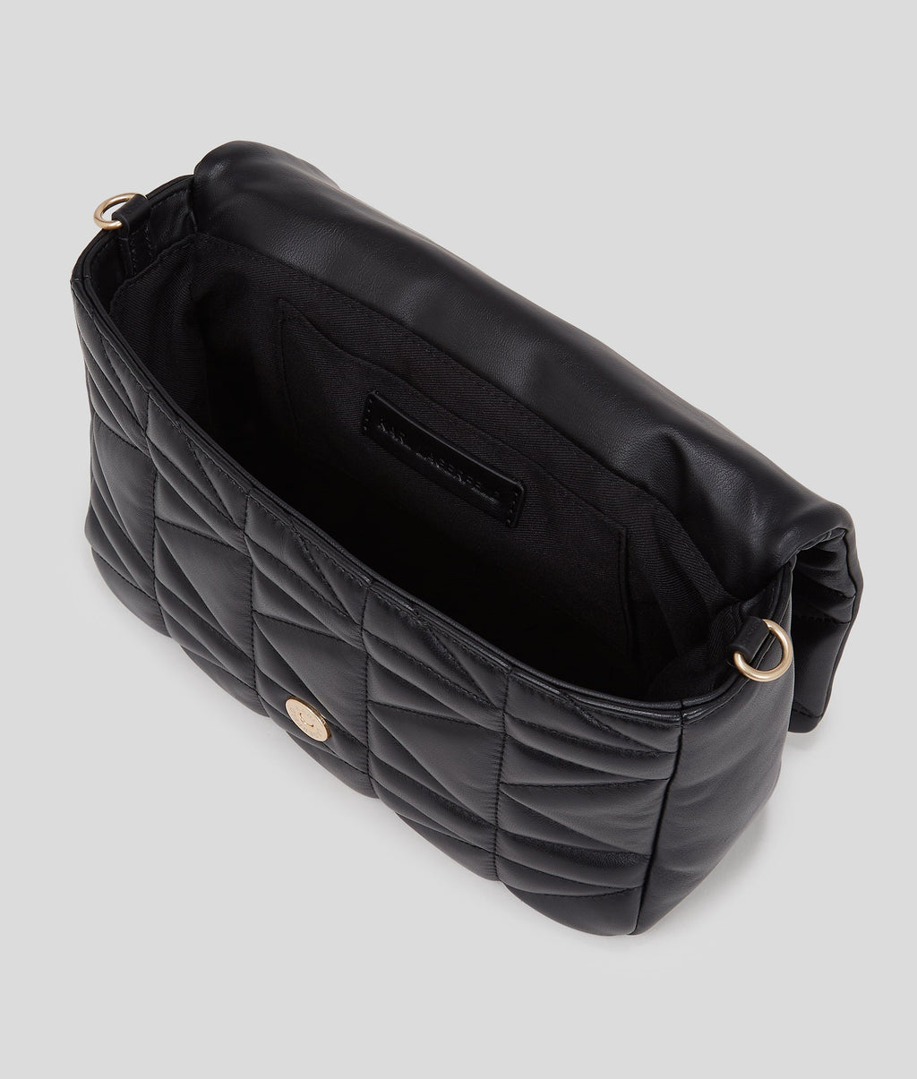 K/KUILT crossbody top handle bag