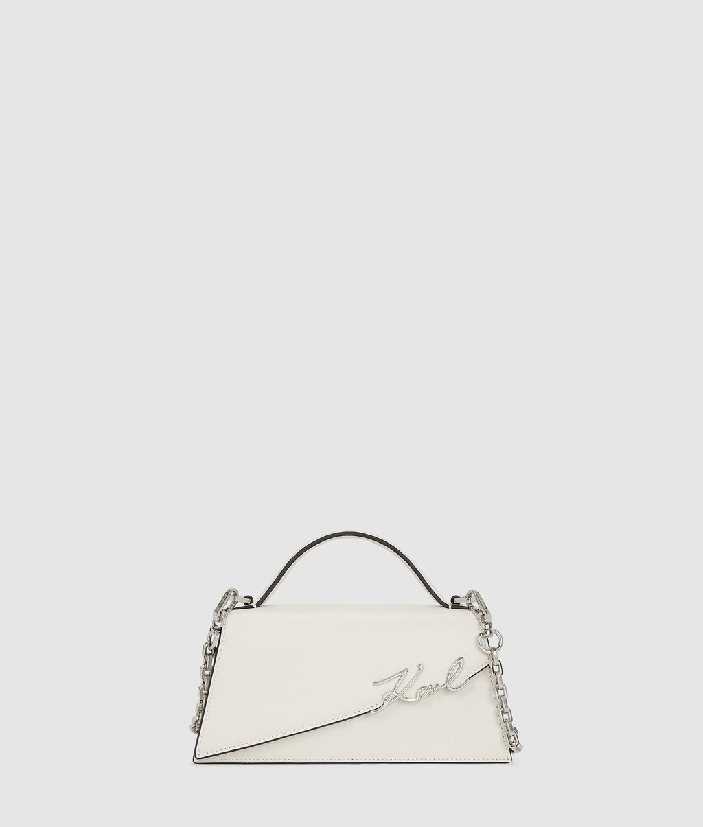 K/Signature slim crossbody bag