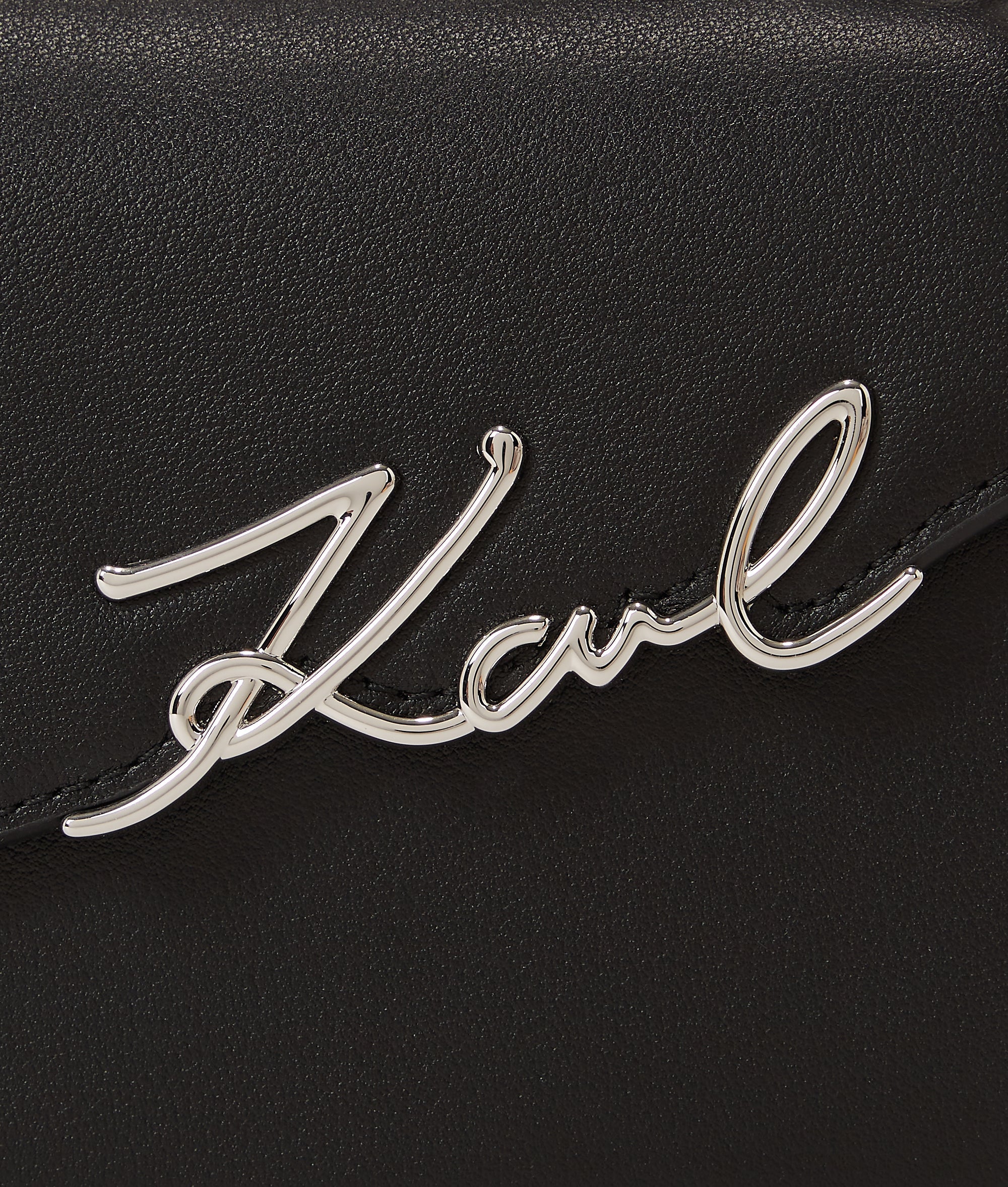 K/Signature slim crossbody bag
