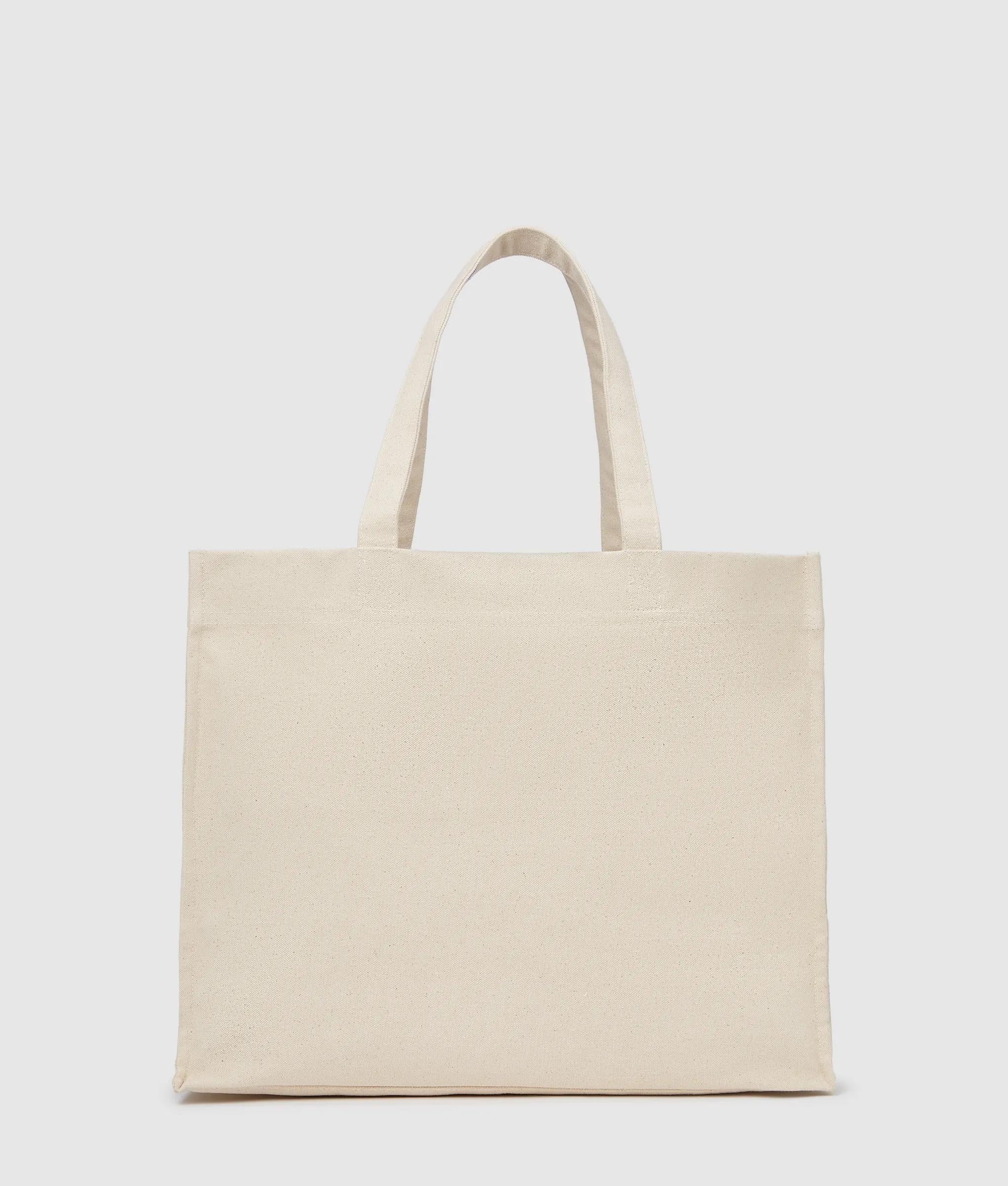 Logo canvas shopper