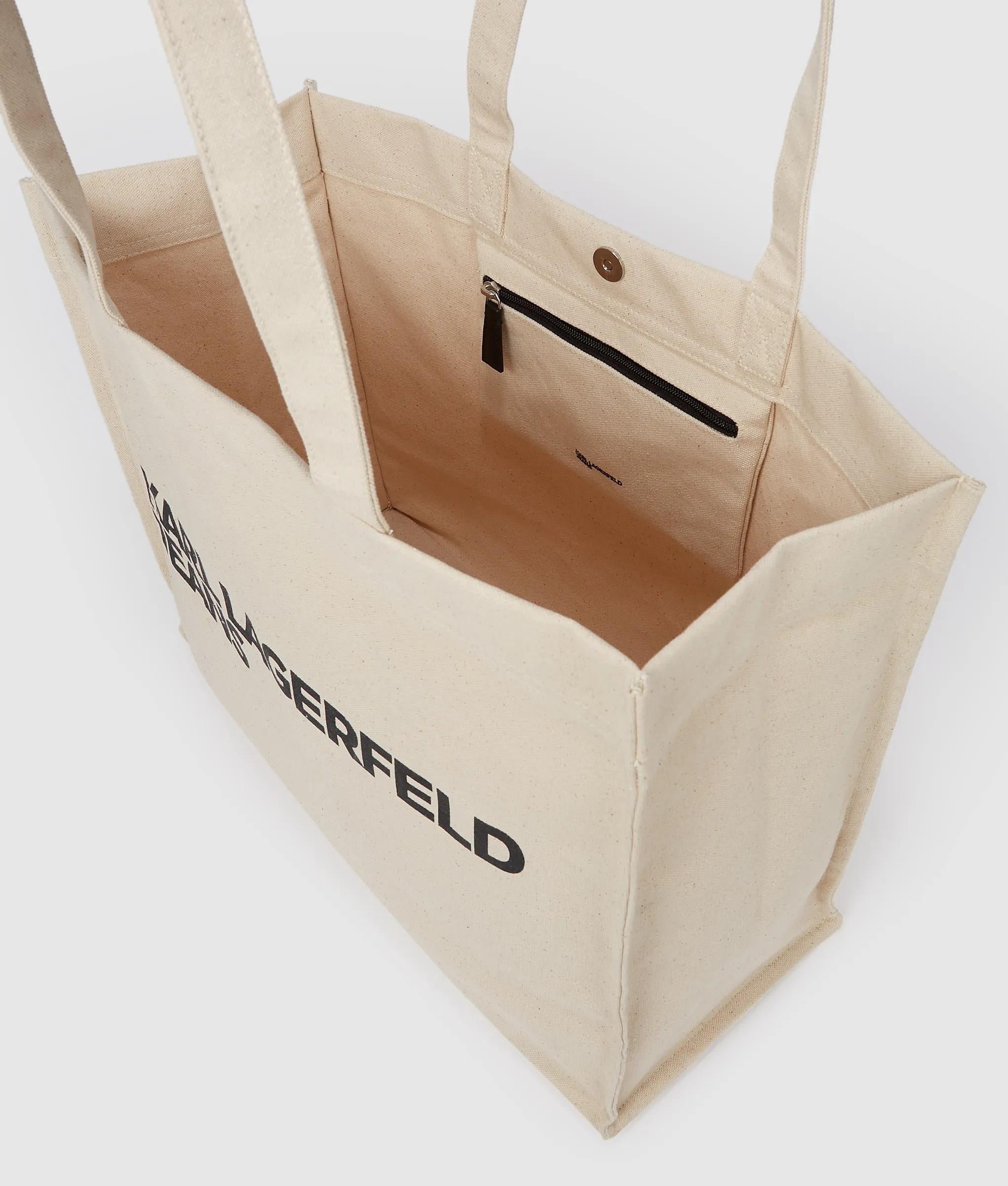Logo canvas shopper