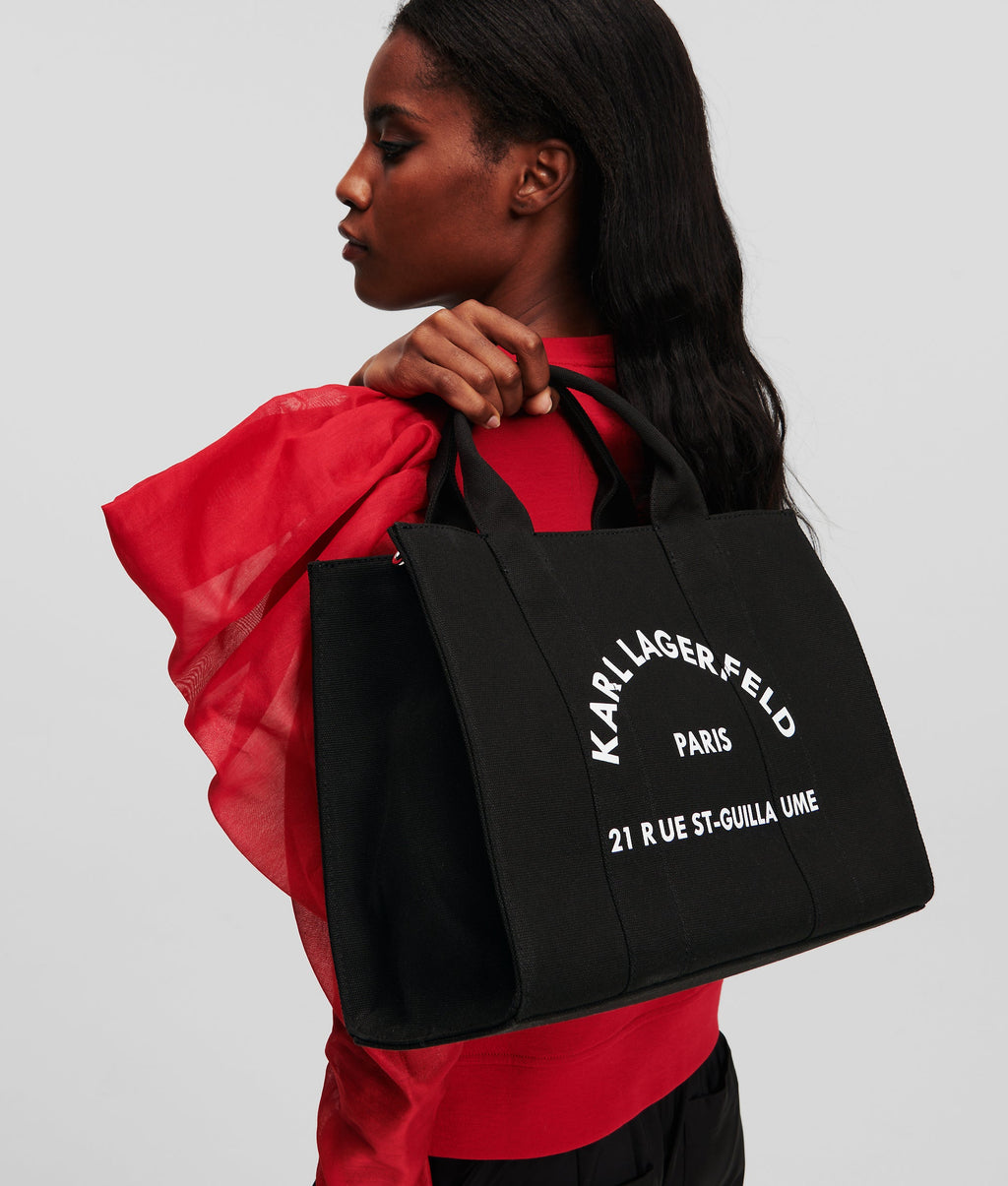 Rue St-Guillaume medium square tote bag