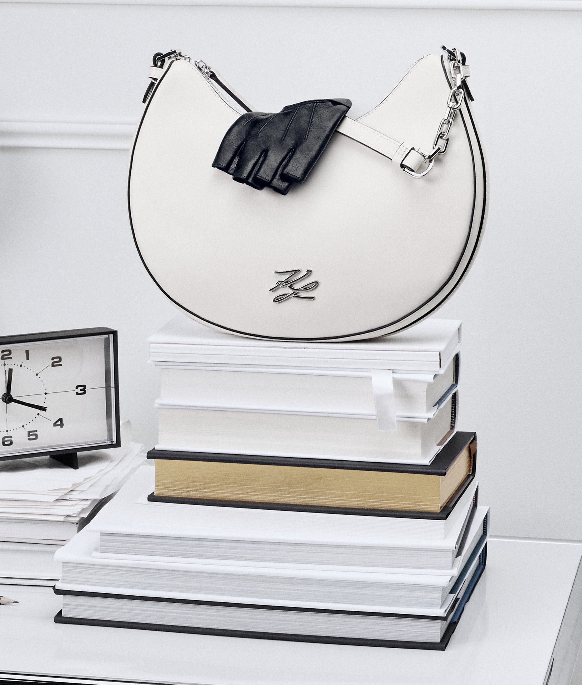 K/Autograph moon shoulder bag