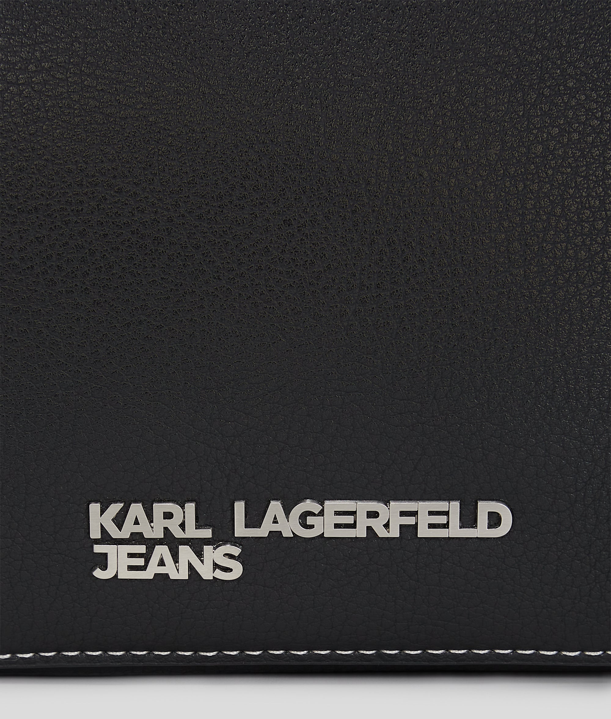 Metal logo camera bag