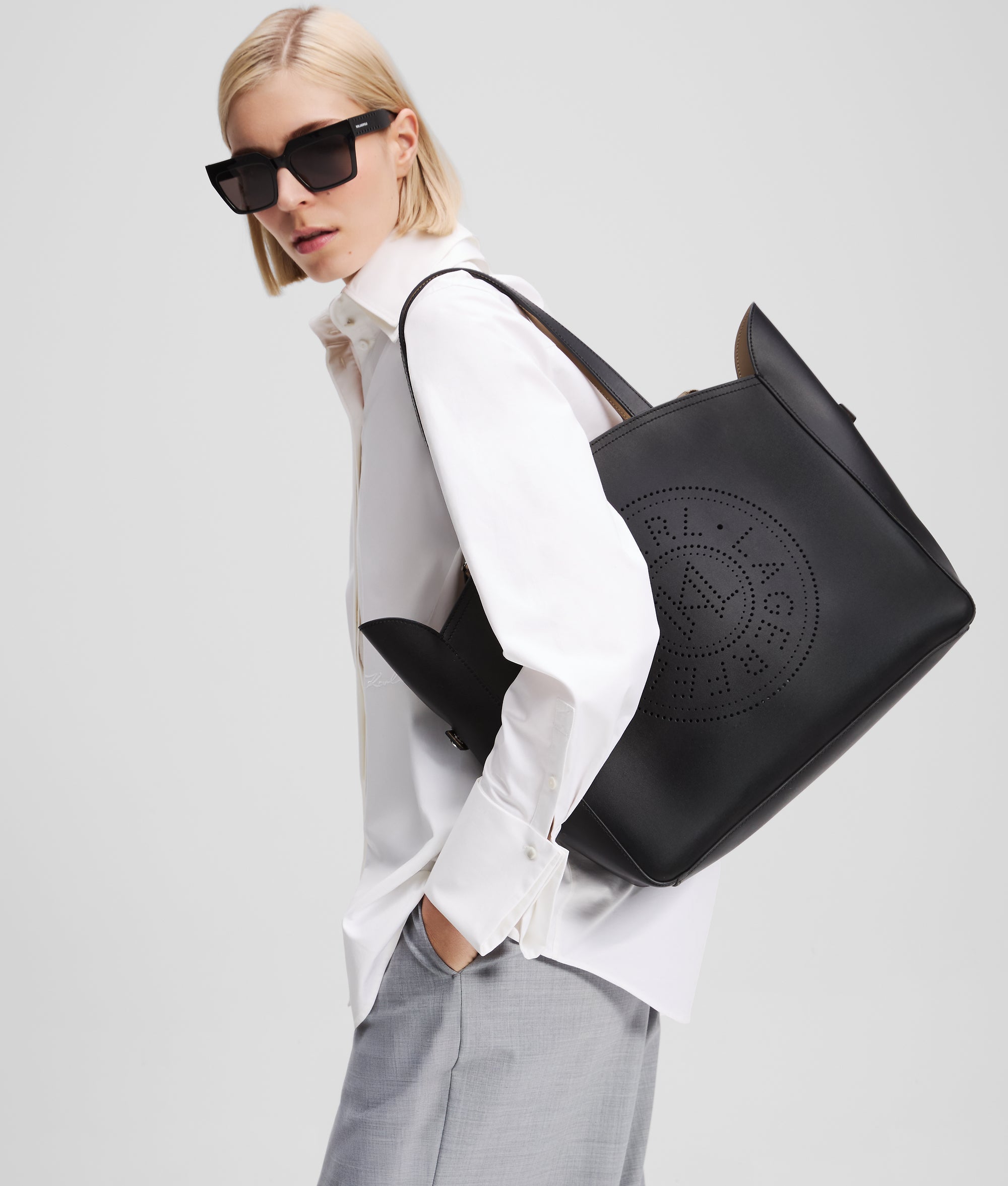K/Circle medium tote bag