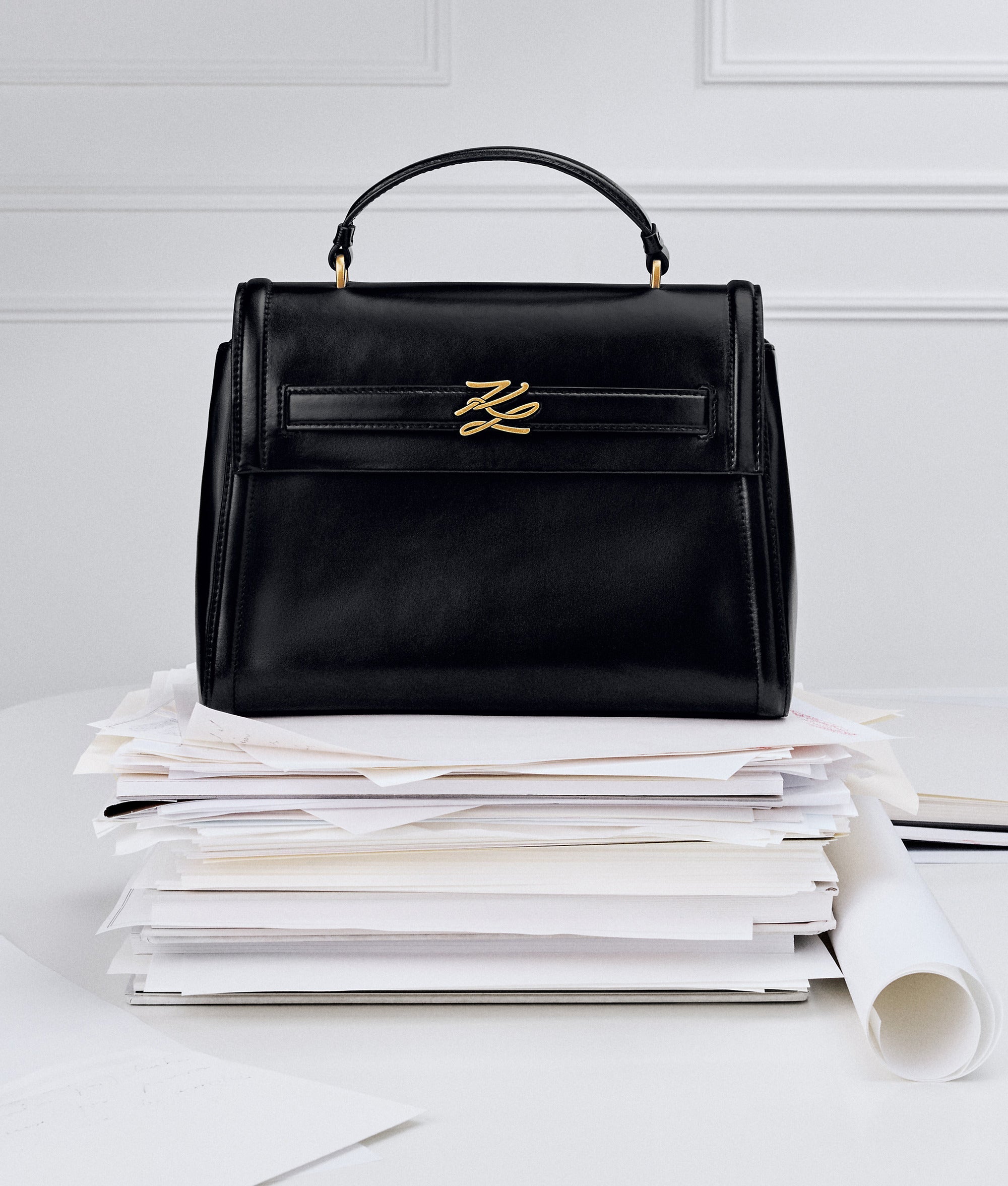 K/Autograph top handle bag