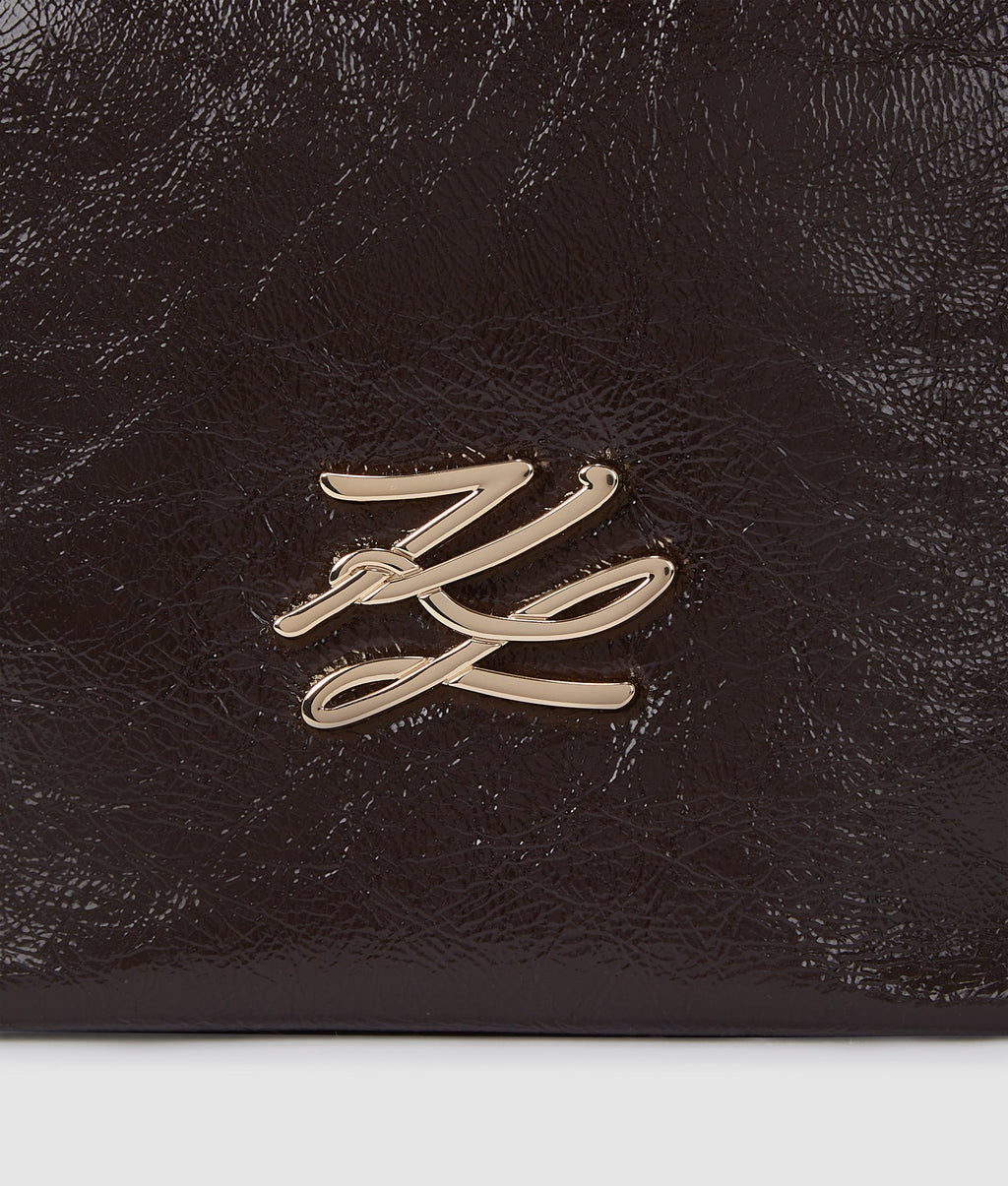 K/Autograph small glossy bucket bag