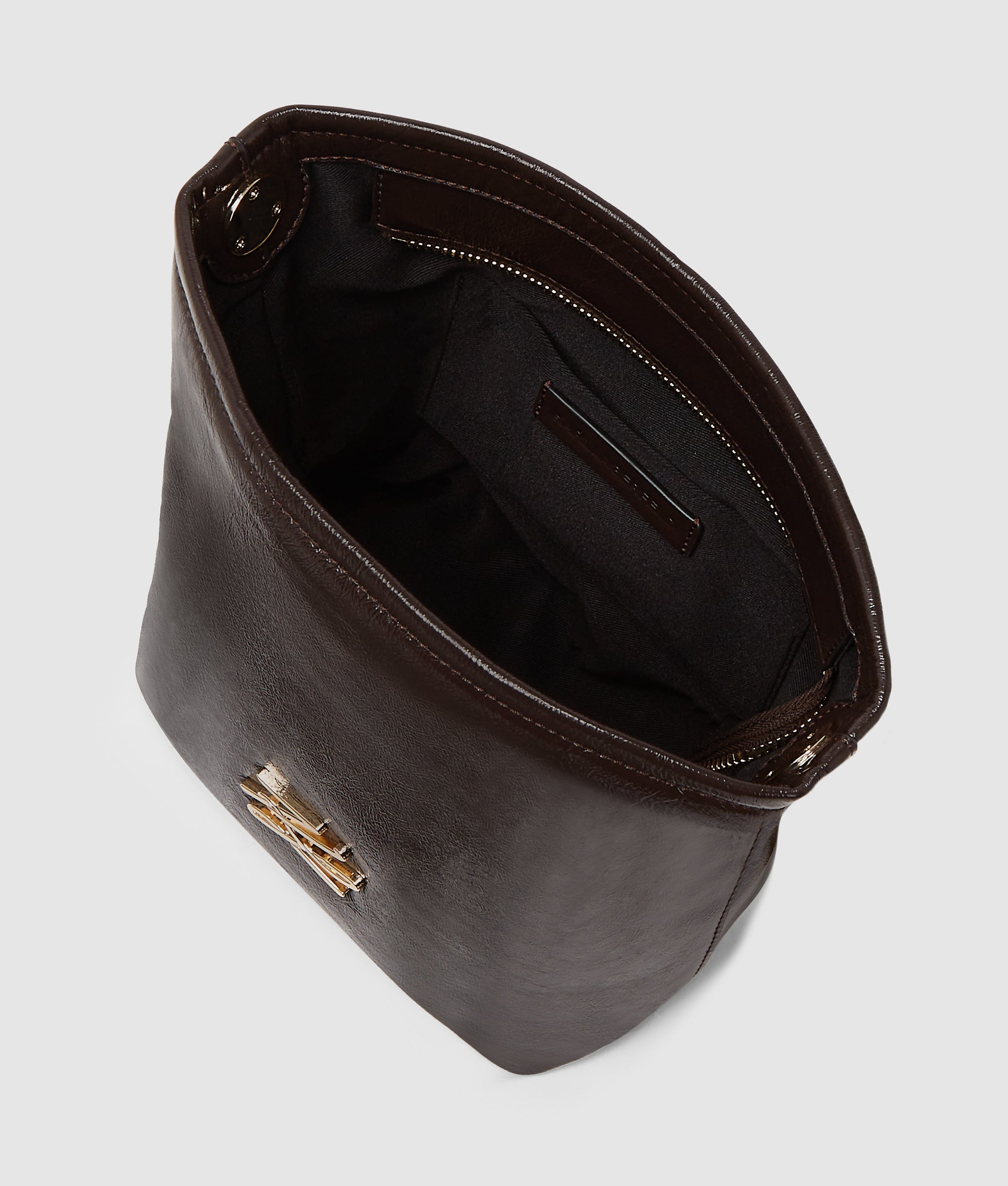 K/Autograph small glossy bucket bag