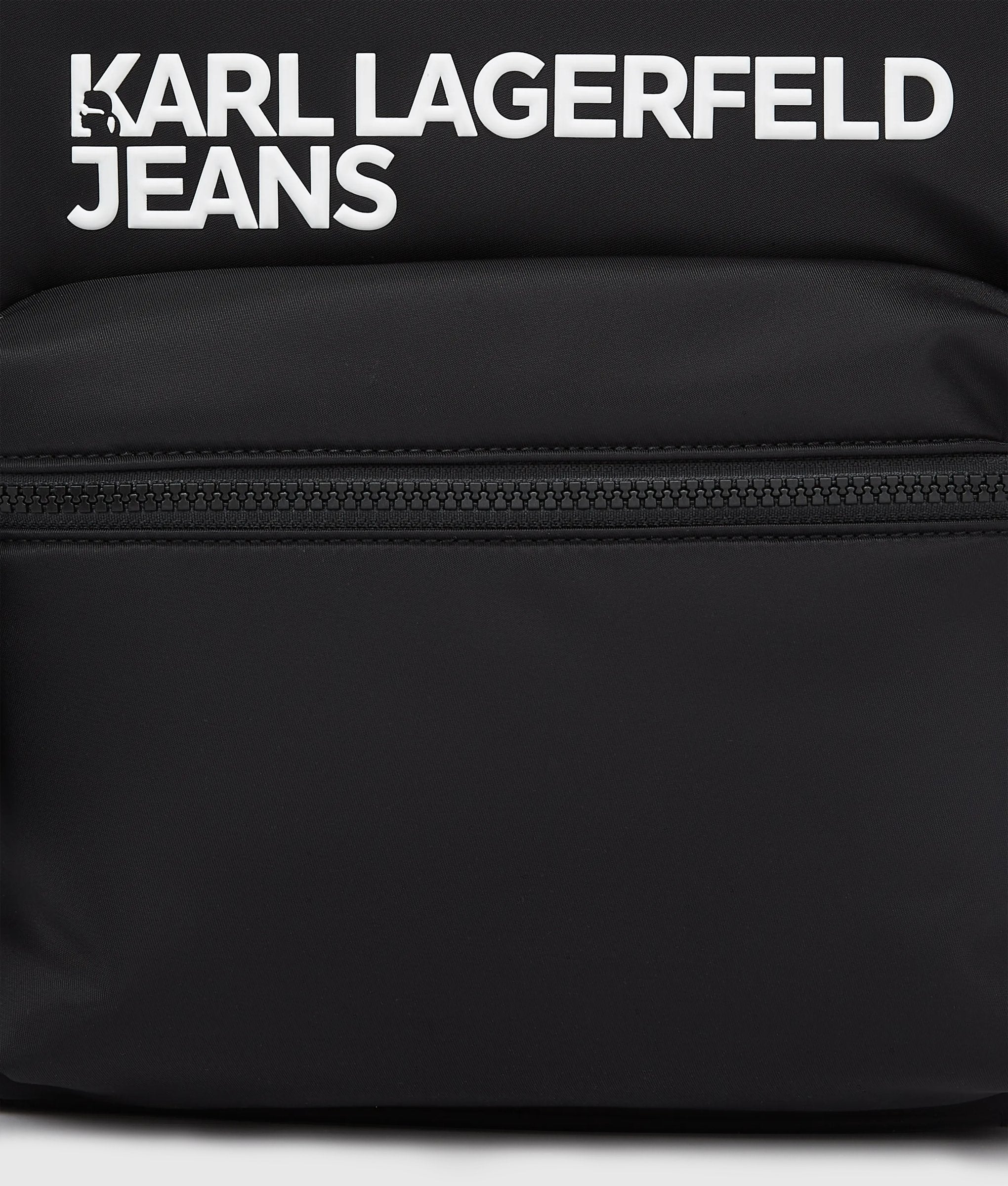 Logo nylon backpack