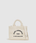 Rue St-Guillaume faux-shearling tote bag